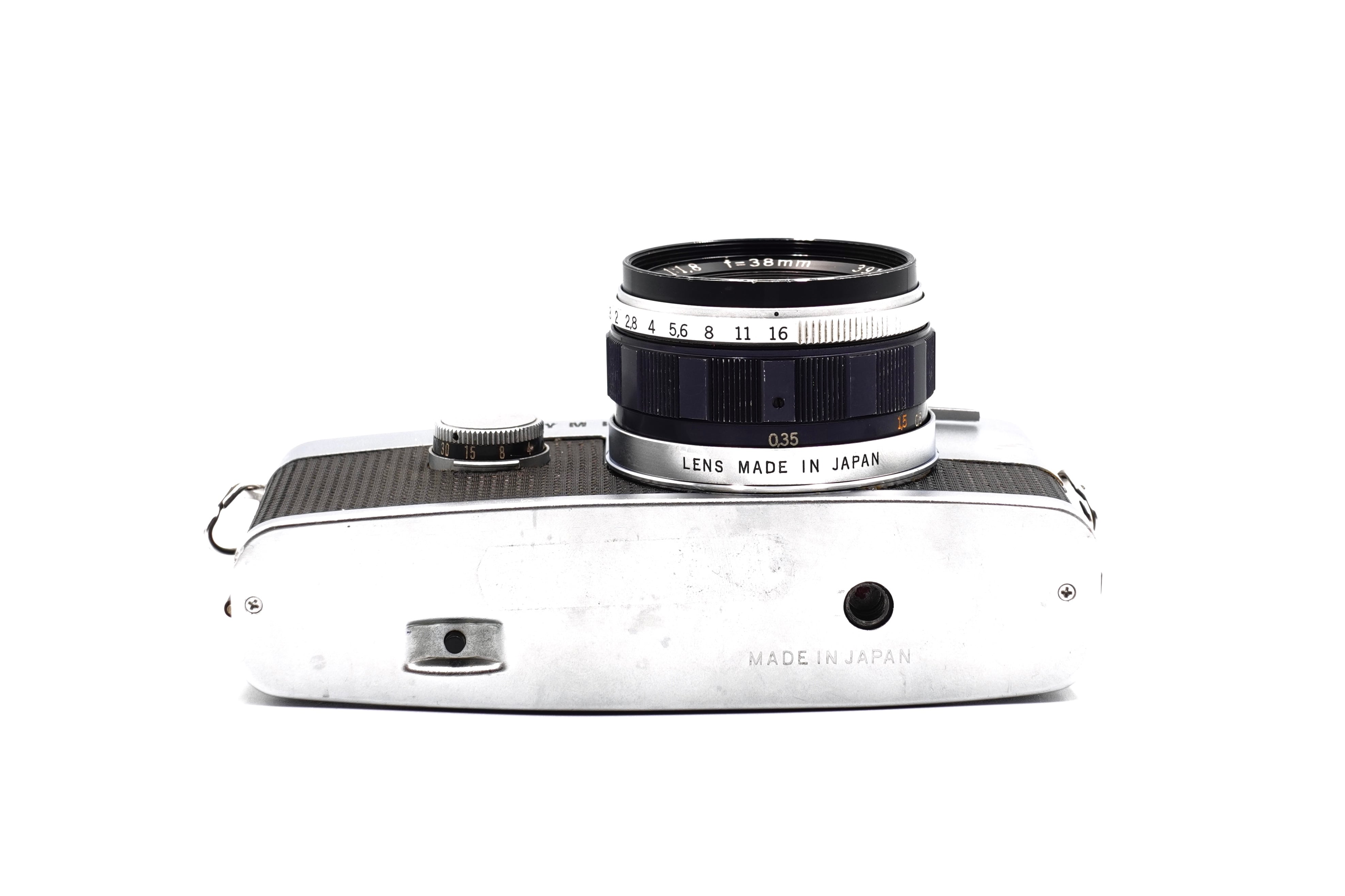 OLMYPUS PEN-FV + F.Zuiko 38mm F1.8 | ヨアケマエカメラ フィルム