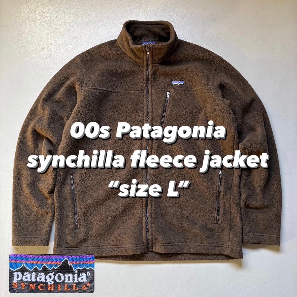 Patagonia synchilla fleece jacket “size L” パタゴニア シンチラ