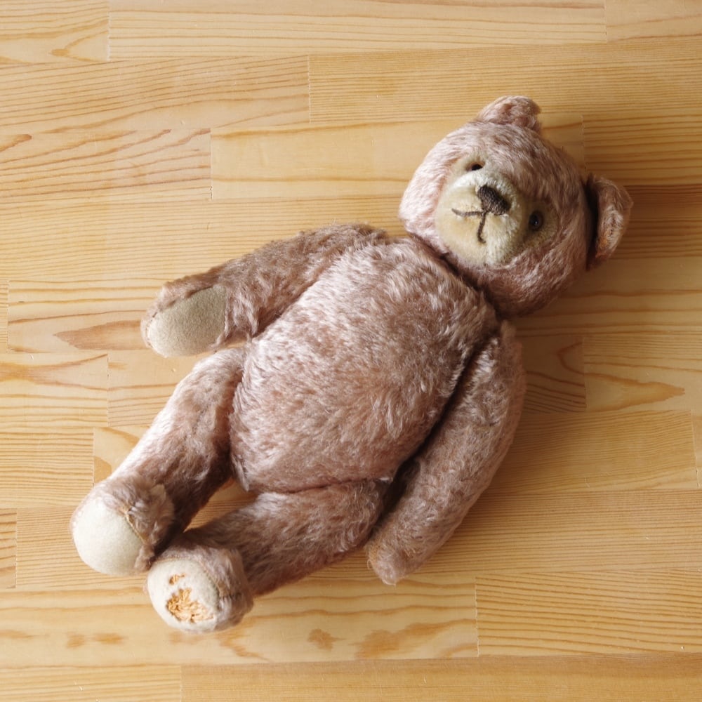 18L01ドイツ製 アンティーク Steiff オリジナル テディベア シュタイフ