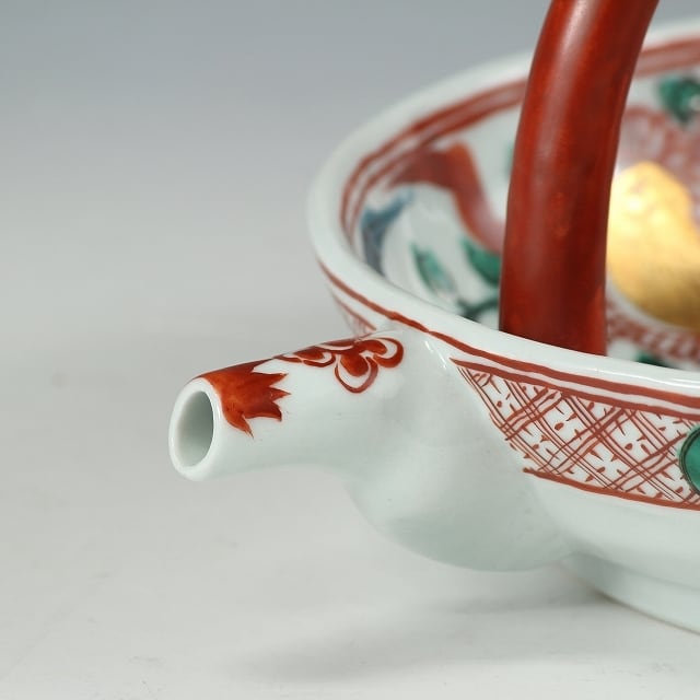 九谷味渓窯 永寿造 矢口永寿 銘(扇面)裏千家15世 千宗室 鵬雲斎 書付