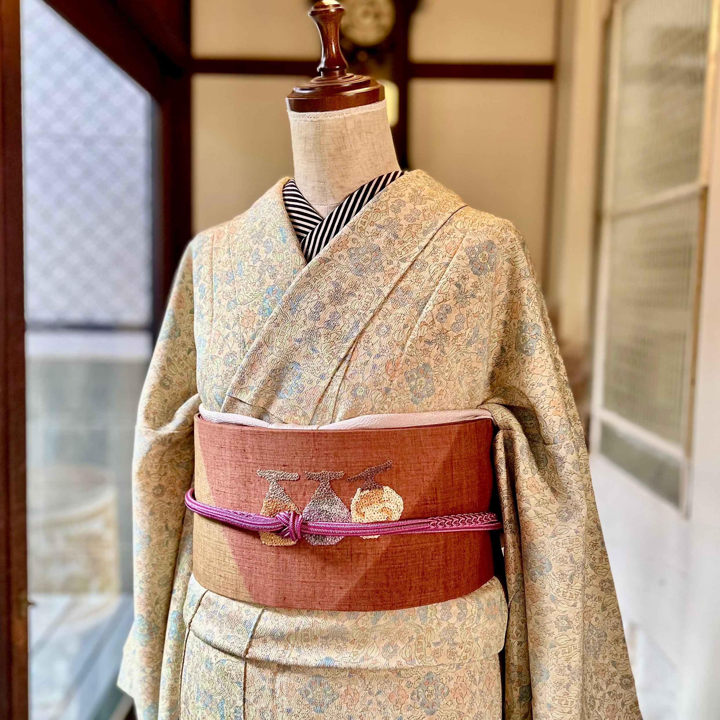 リサイクル訪問着、付下げ | kimono tento