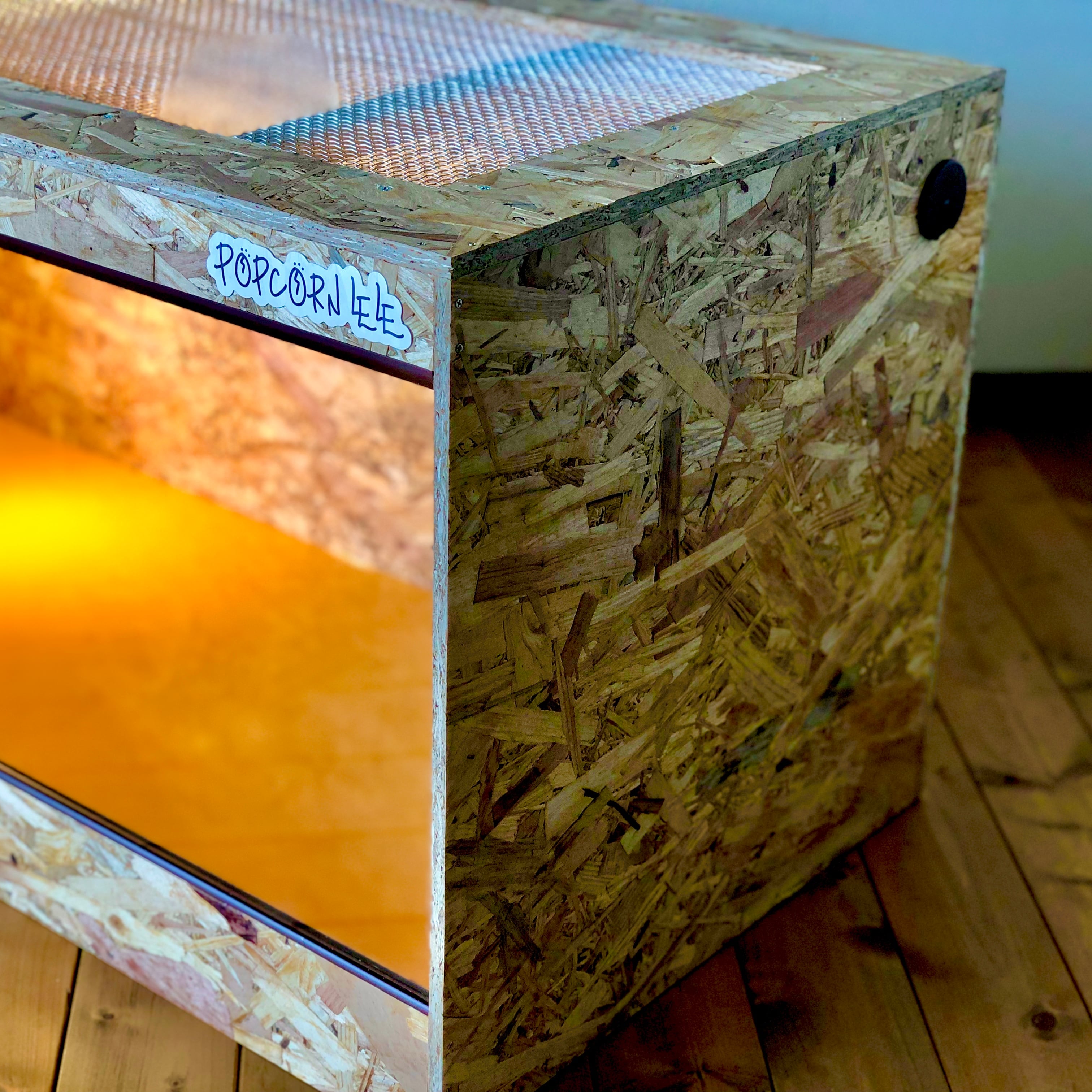 受注生産】POPCORN LELE 爬虫類木製ケージ 幅900×奥行450×高さ450mm