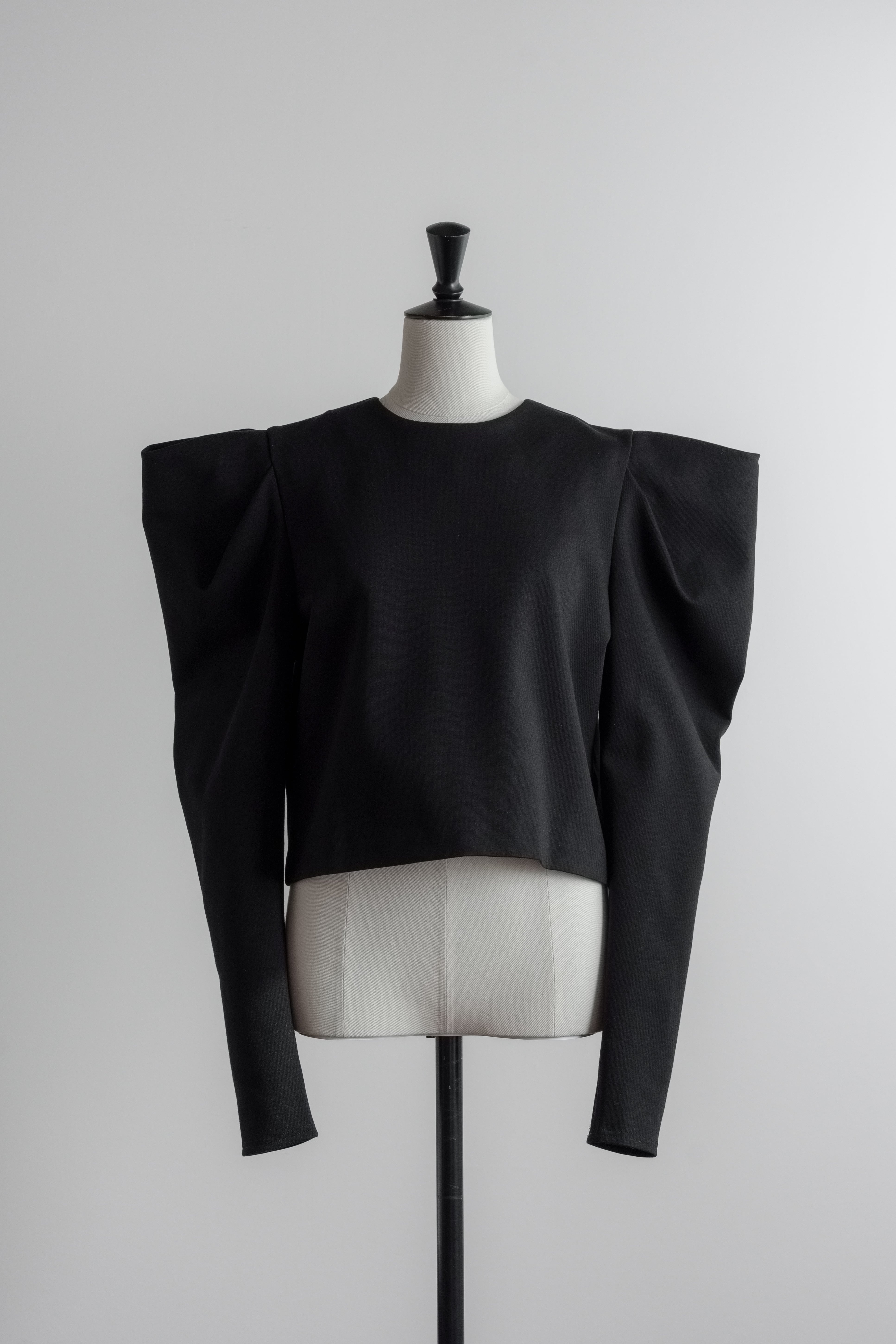 Edge Sheer Tops(black) ご注文から1週間前後で発送 | roughlow