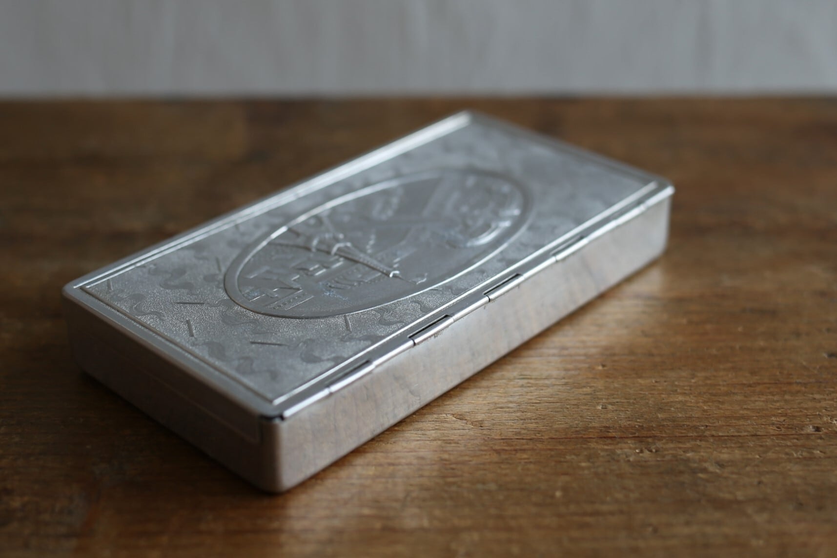 フランス アンティーク ヴィンテージ パリ万博 エッフェル塔 アルミ缶