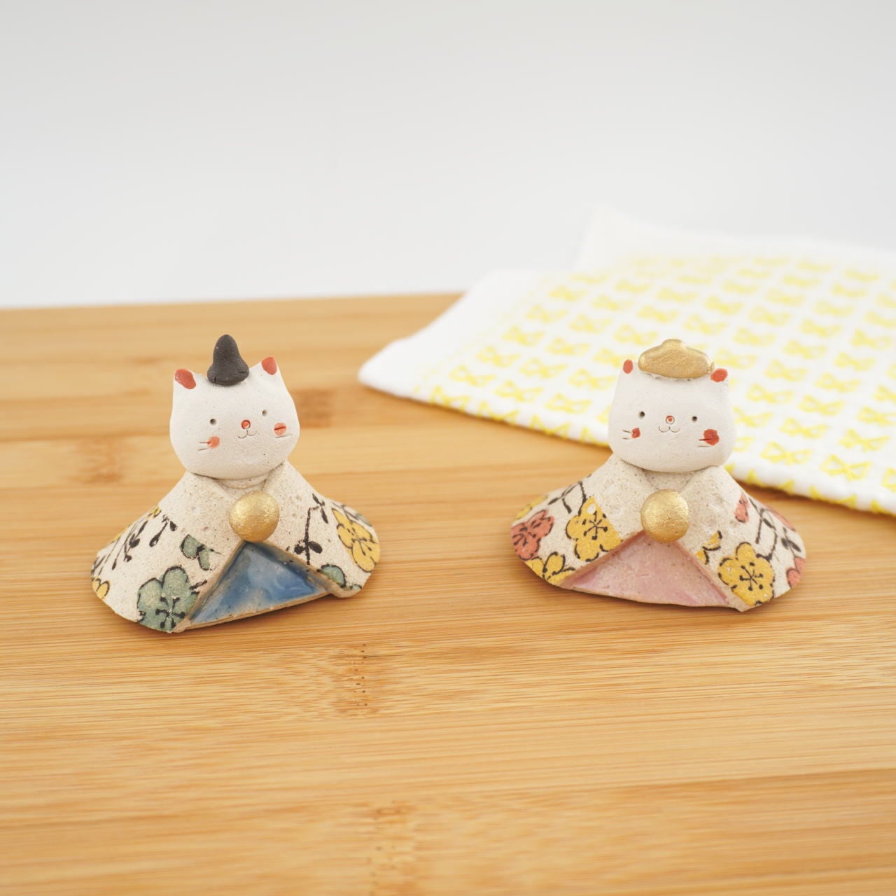 桃の彩 【ねこ雛】｜ひな祭り | コトノハ