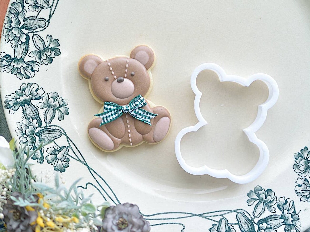 うさぎとくまのぬいぐるみ(セット) bear/bunny set【クッキーカッター