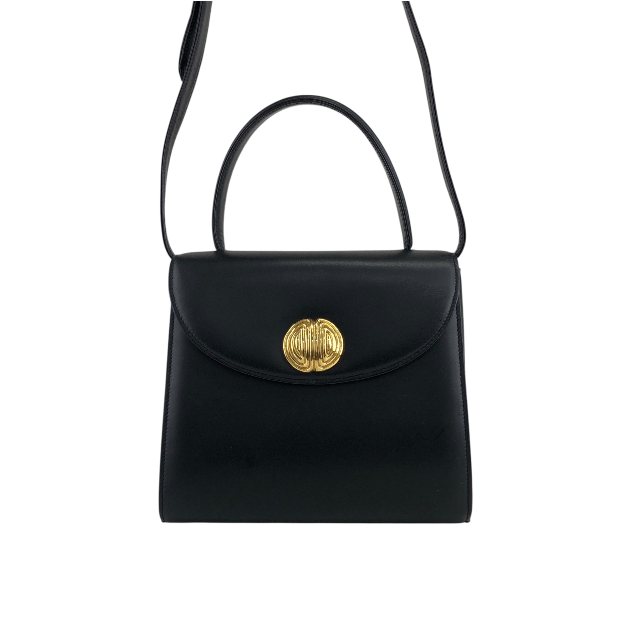 GIVENCHY ジバンシィ ショルダーバッグ ブラック ロゴ レザー 2way