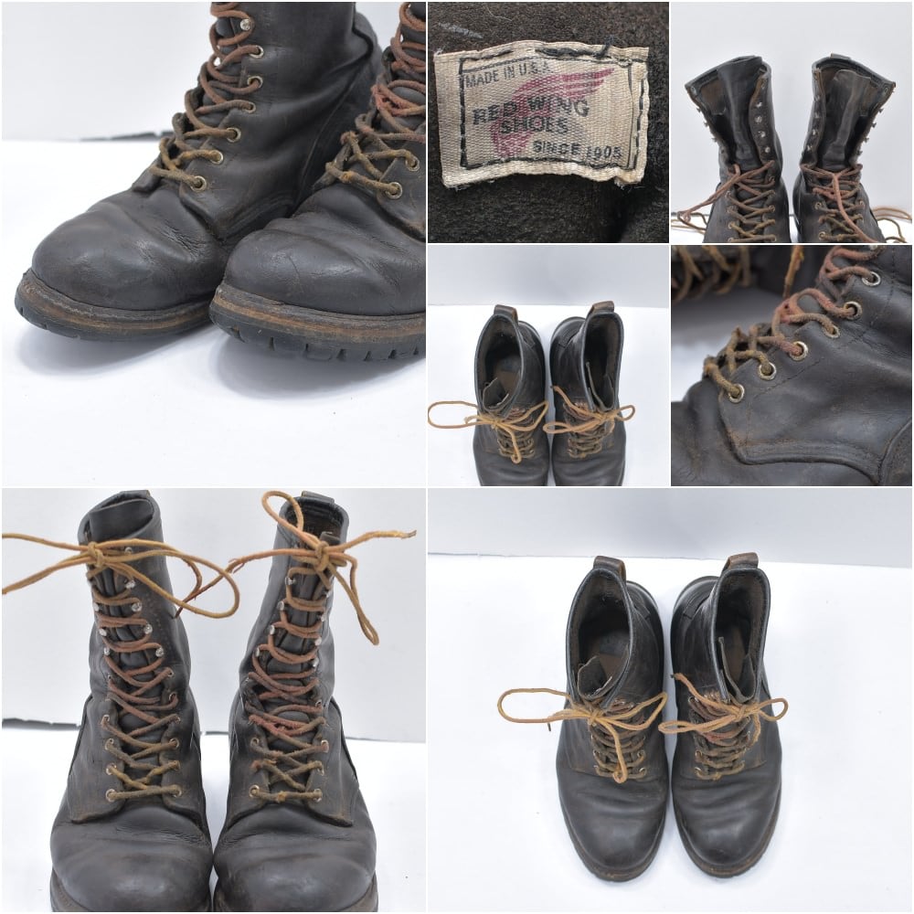 93s アメリカ製 RED WING レッドウィング RW-699 ロガーブーツ 靴 本革
