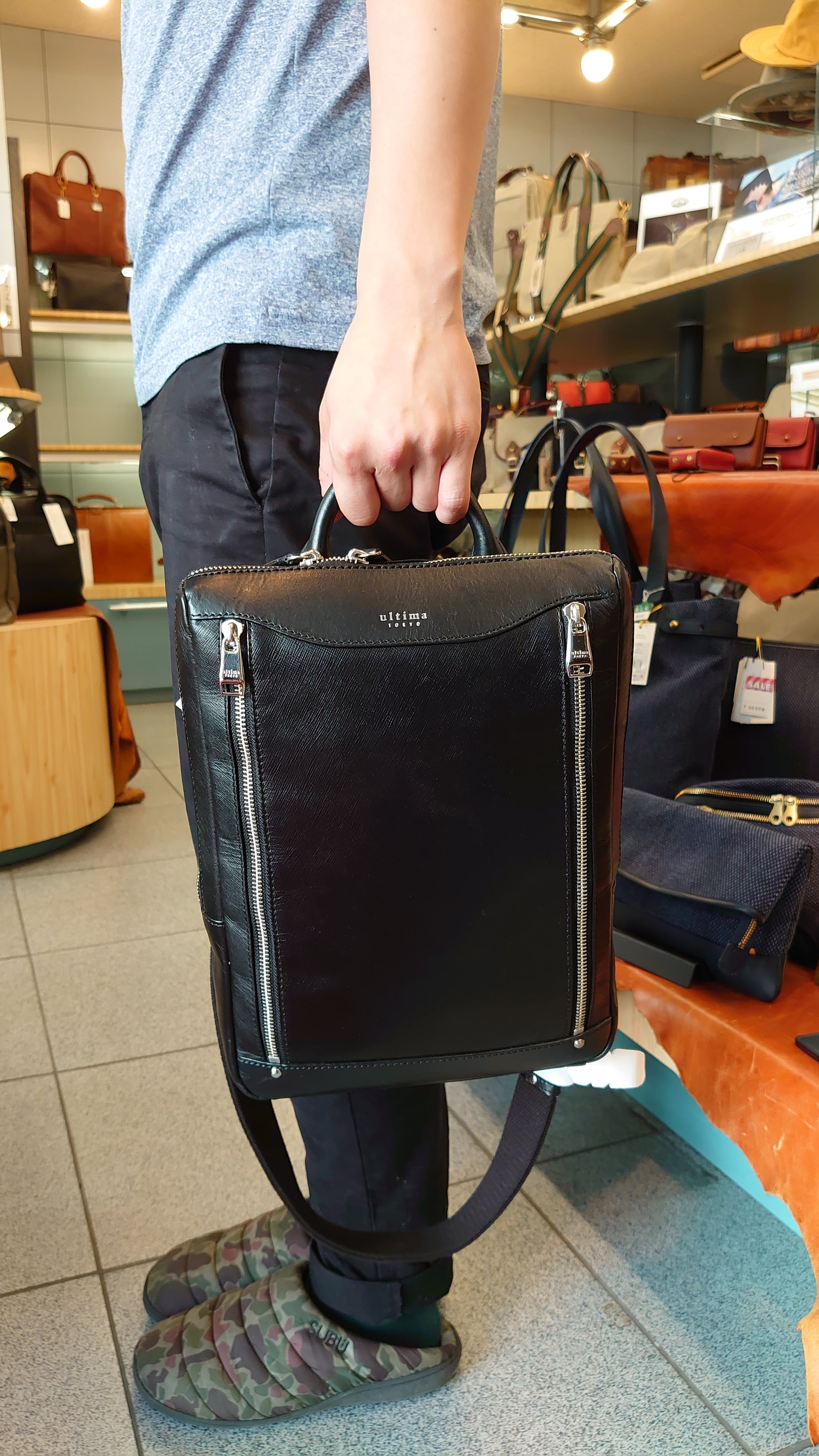 77872 ACE ultima TOKYO ウェスティオ 3WAYスリングバッグ 大