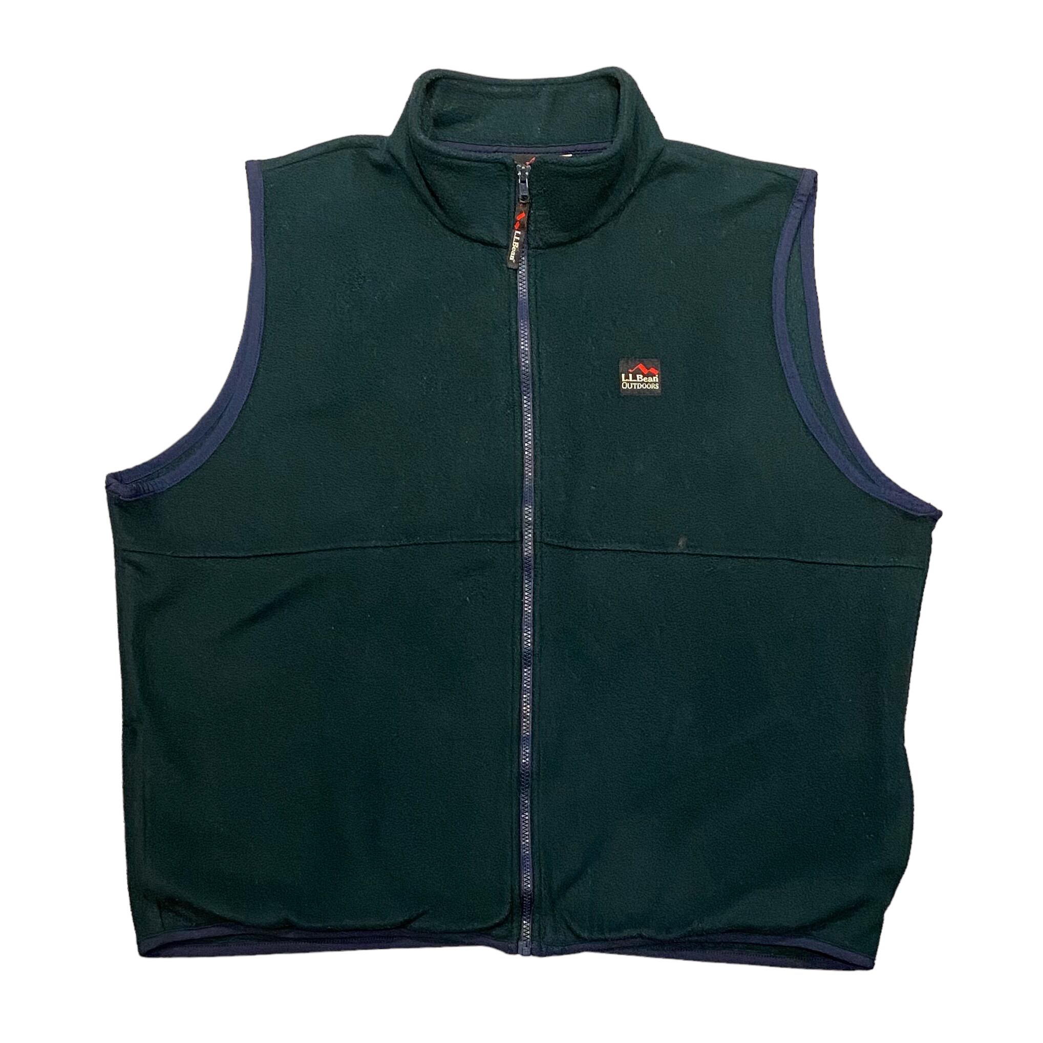90's USA製 LL Bean Outdoor Fleece Vest XL / エルエルビーン
