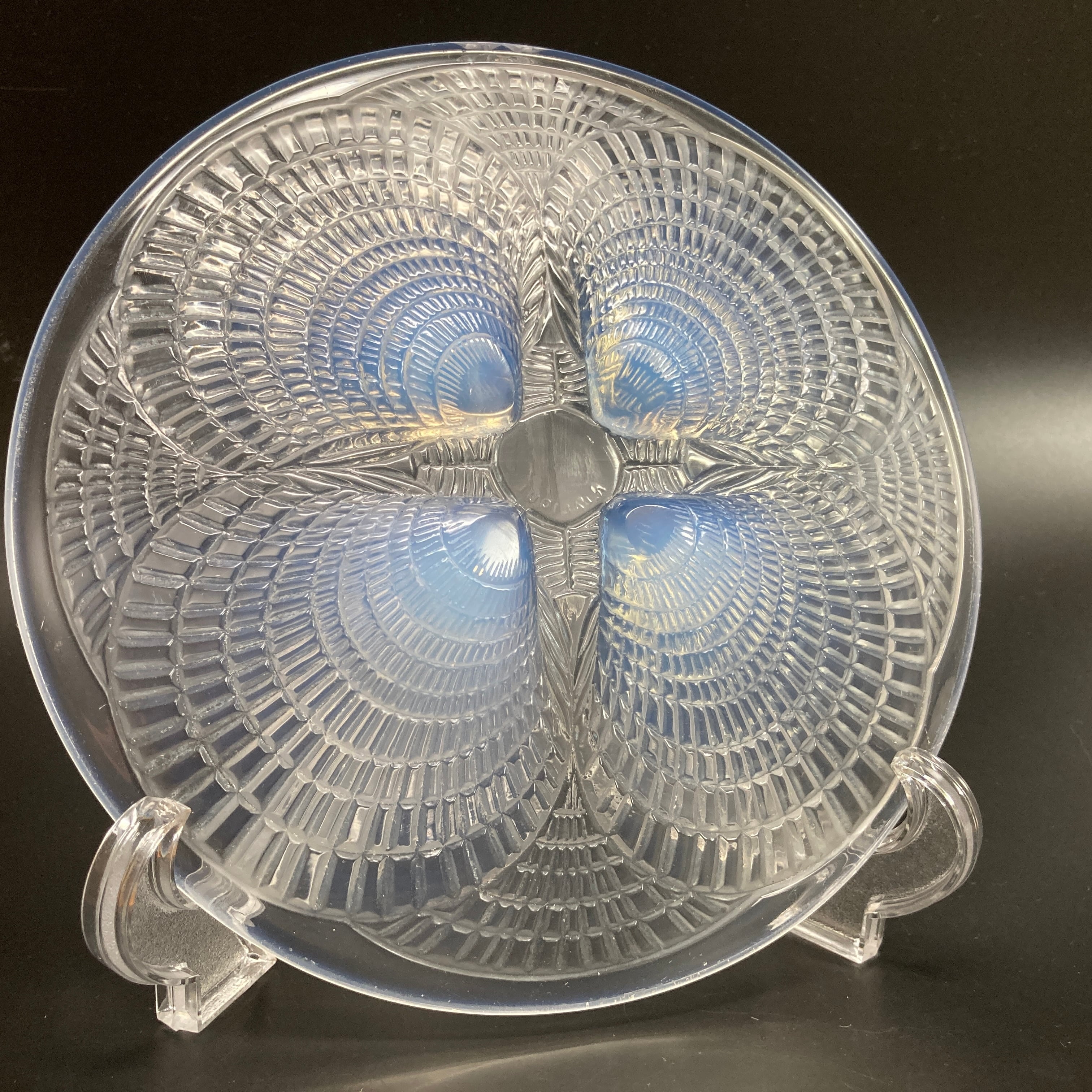 R.LALIQUE ルネ・ラリック オパールセント コキーユ COQUILLE プレート