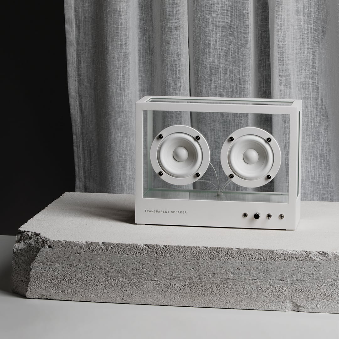 スモール トランスペアレント スピーカー［TRANSPARENT］ | REAL Style