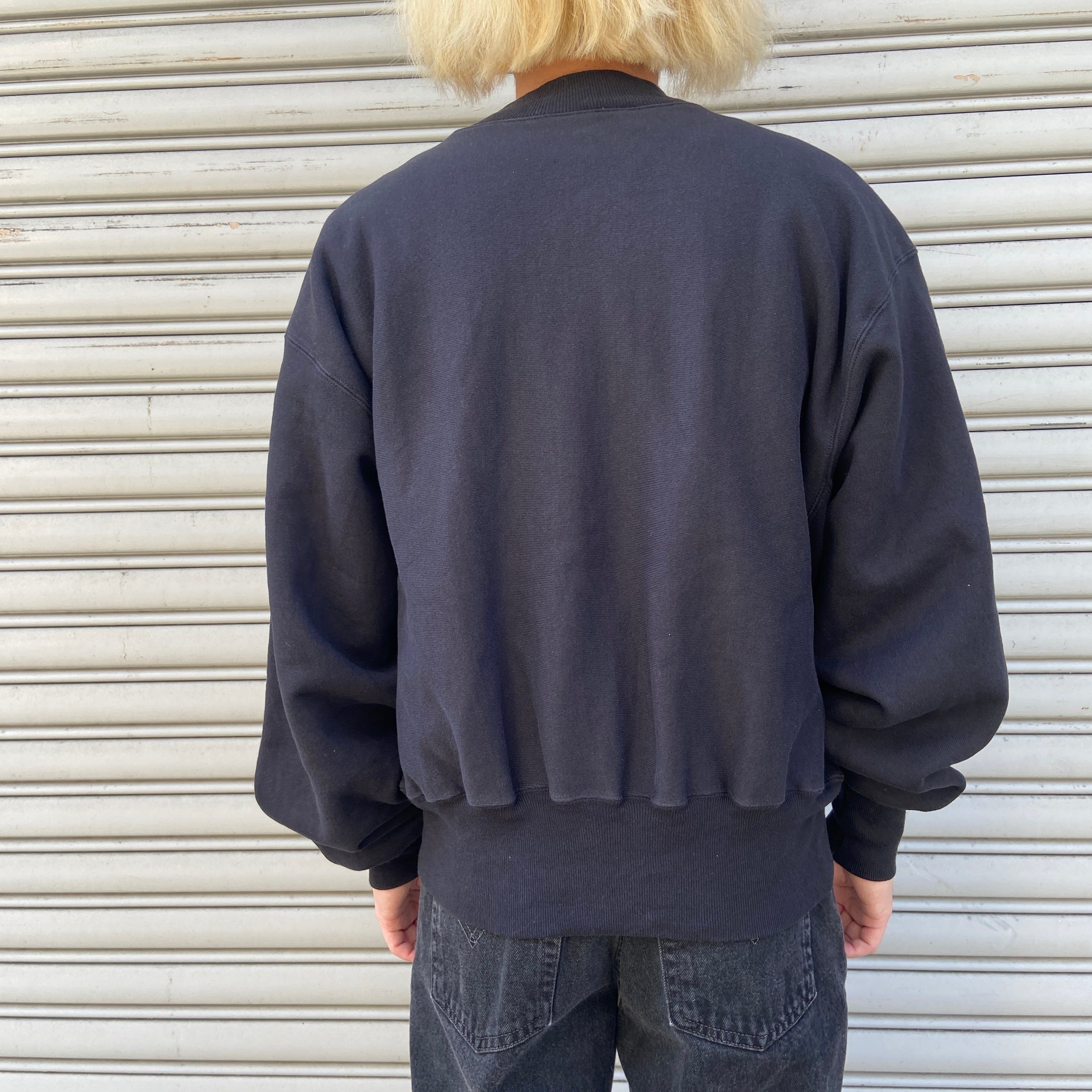 美品 90 チャンピオン メキシコ リバースウィーブスナップカーディガン