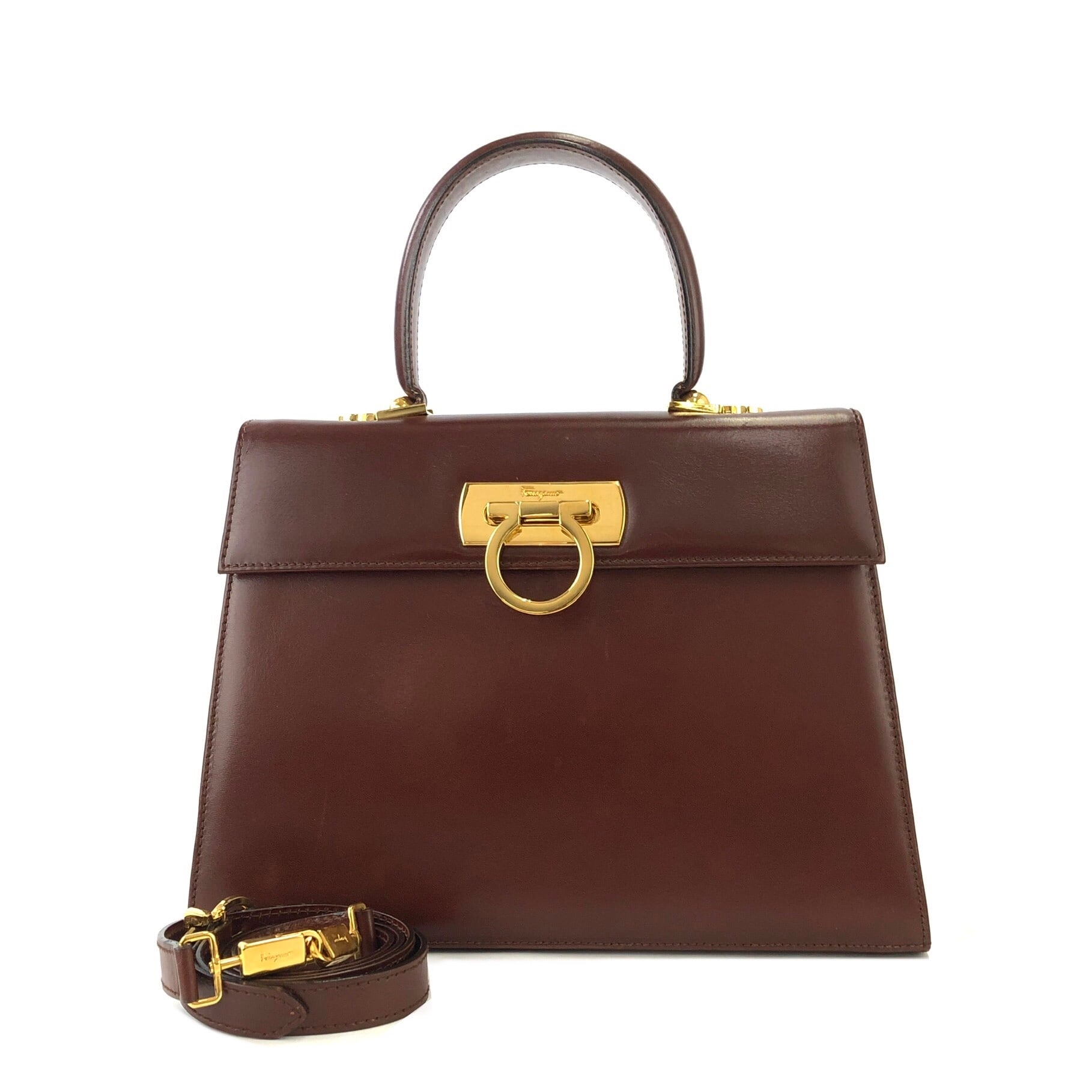 Salvatore Ferragamo サルヴァトーレ フェラガモ ガンチーニ レザー