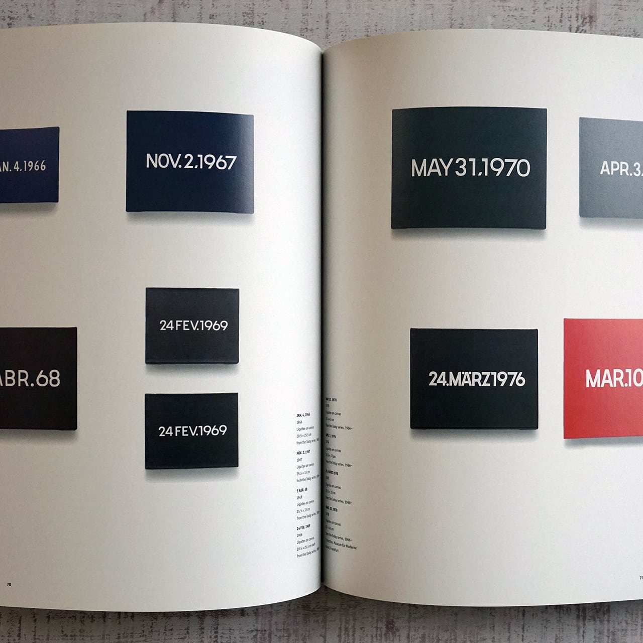 On Kawara 河原温 (Phaidon Contemporary Artist Series) | タイムカプセル