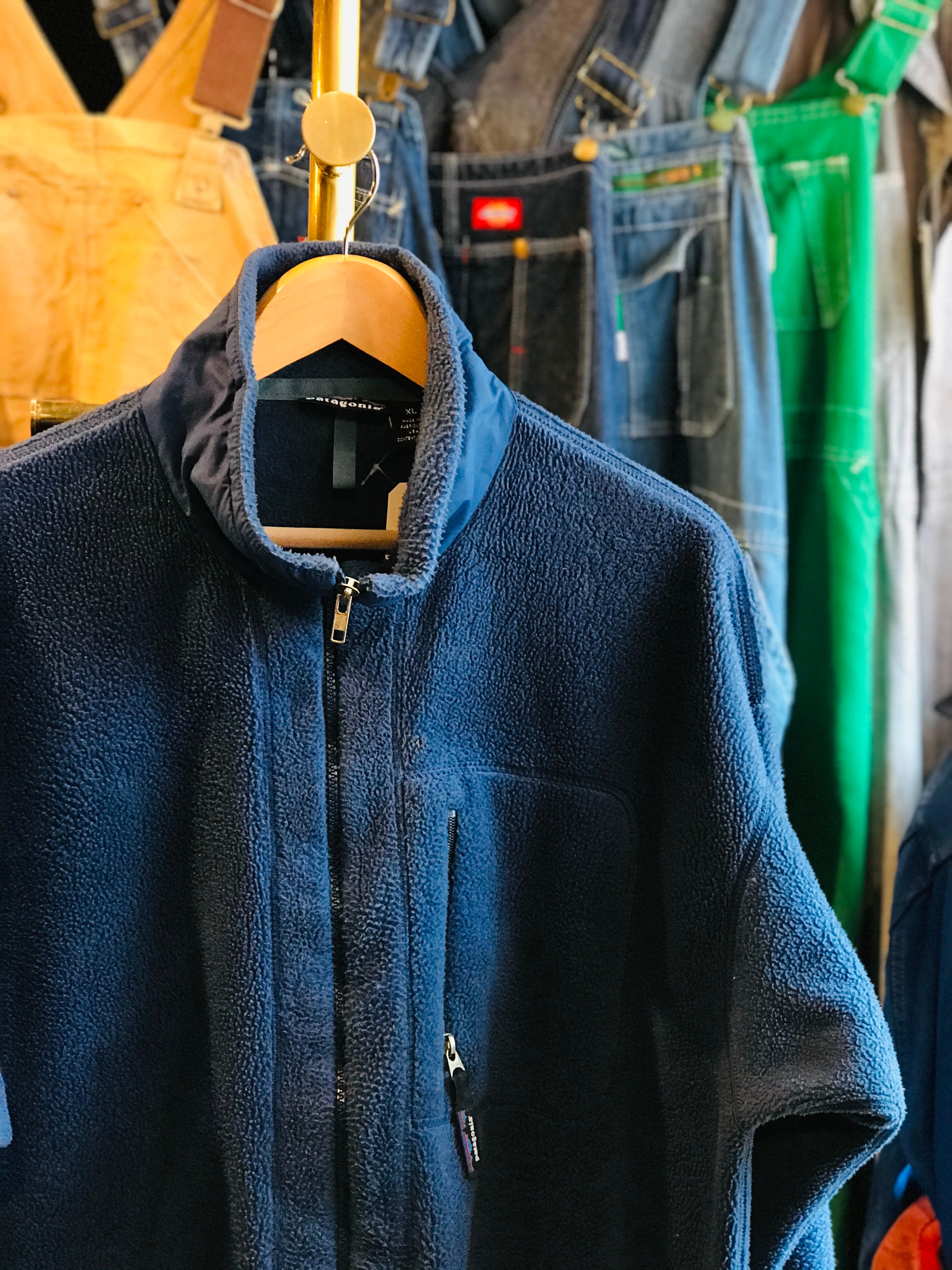90's patagonia パタゴニア “雪無しタグ” フリースジャケット USA製