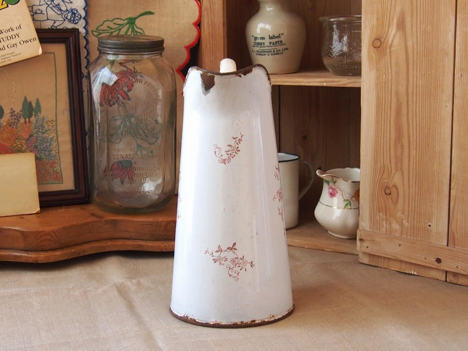 フランスアンティーク ホーロージャグ ピッチャー | Bonny Bee