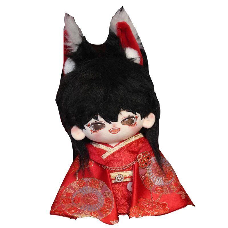 古代中国の結婚式の衣装 4セット 20cm 着せ替えぬいぐるみ用服