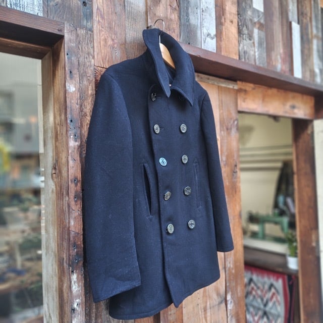 1940s US NAVY PEA COAT / 40年代 USN 10ボタン ピーコート