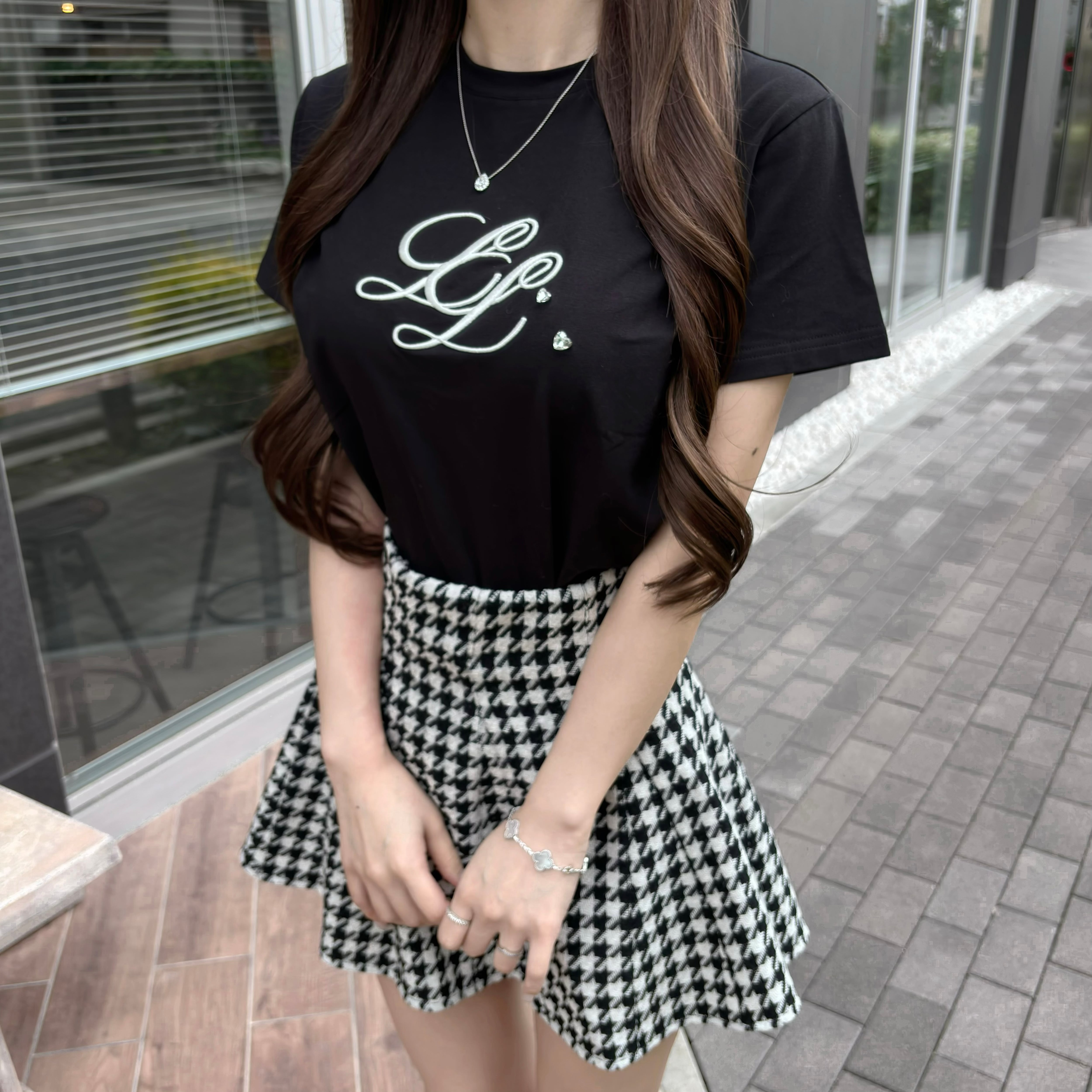 結*様 Lumignon Mellow Heart Tulle Top ルミニョ 結*様 Lumignon