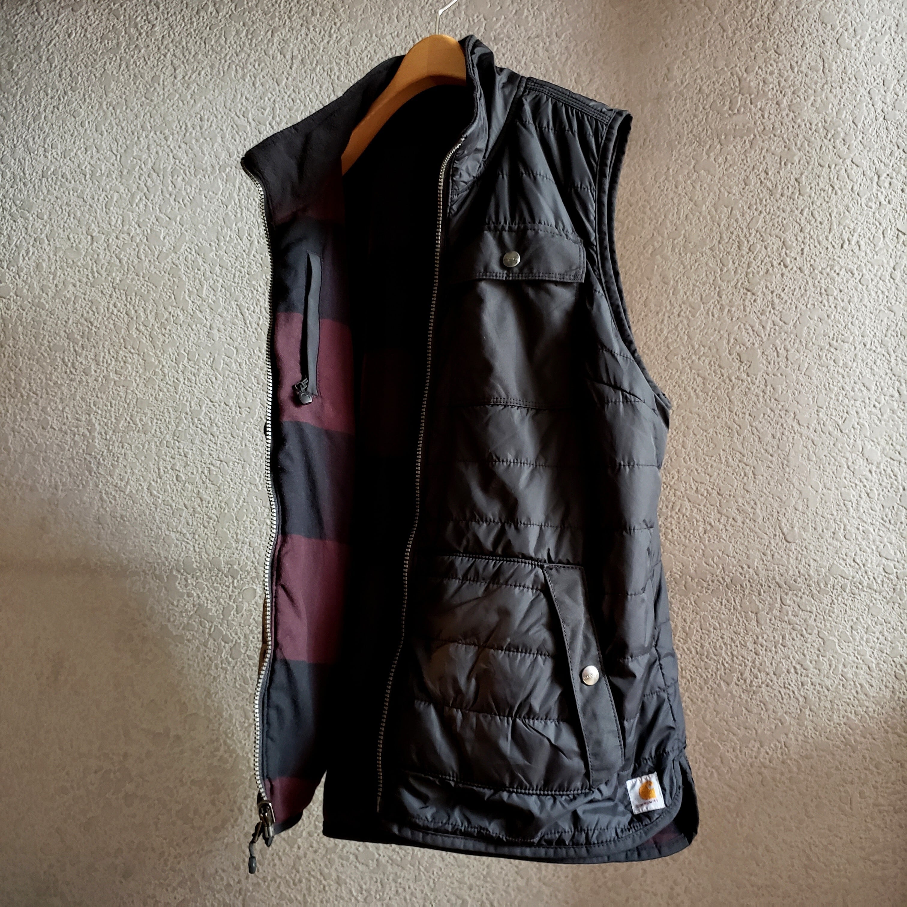 カーハート ベスト リバーシブル 古着 