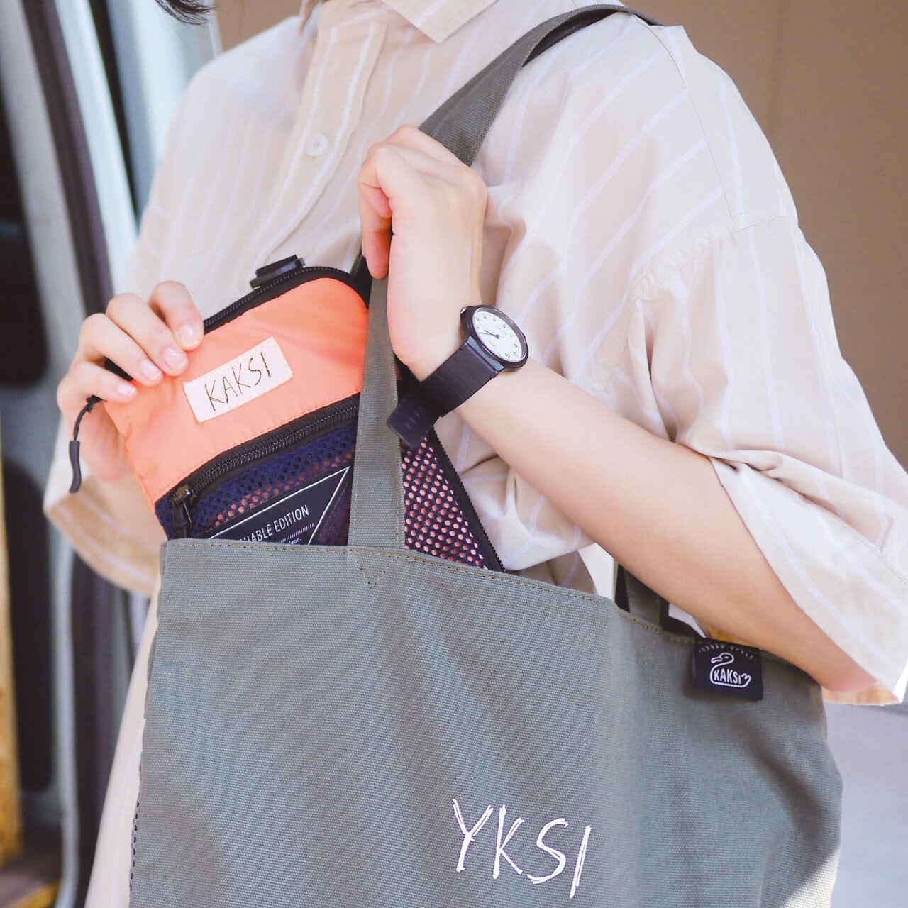 KAKSI Washable パッカブルサコッシュ | SNIFF（スニフ）