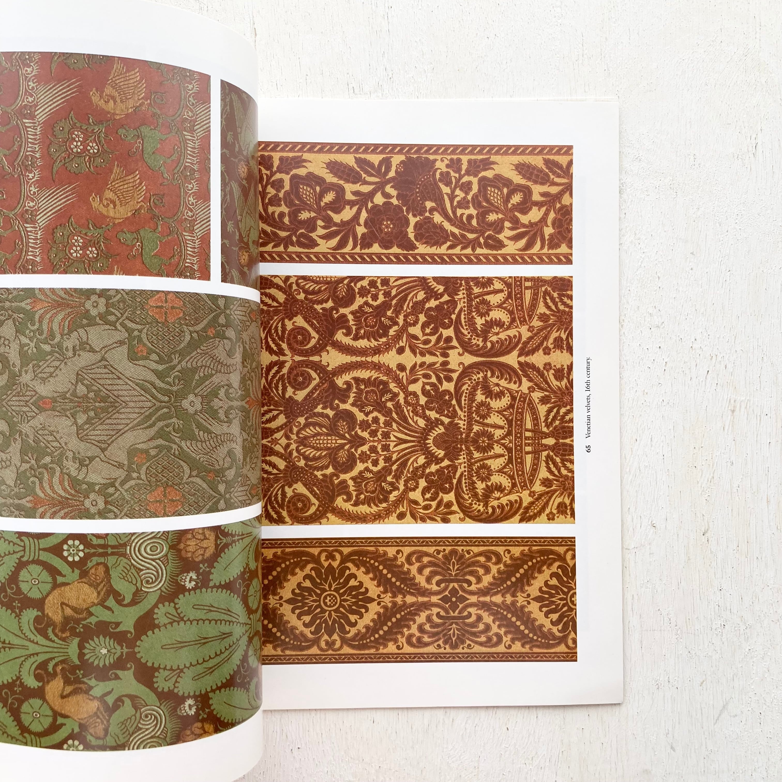 歴史的なテキスタイルのパターン集 HISTORIC TEXTILE PATTERNS | folklora