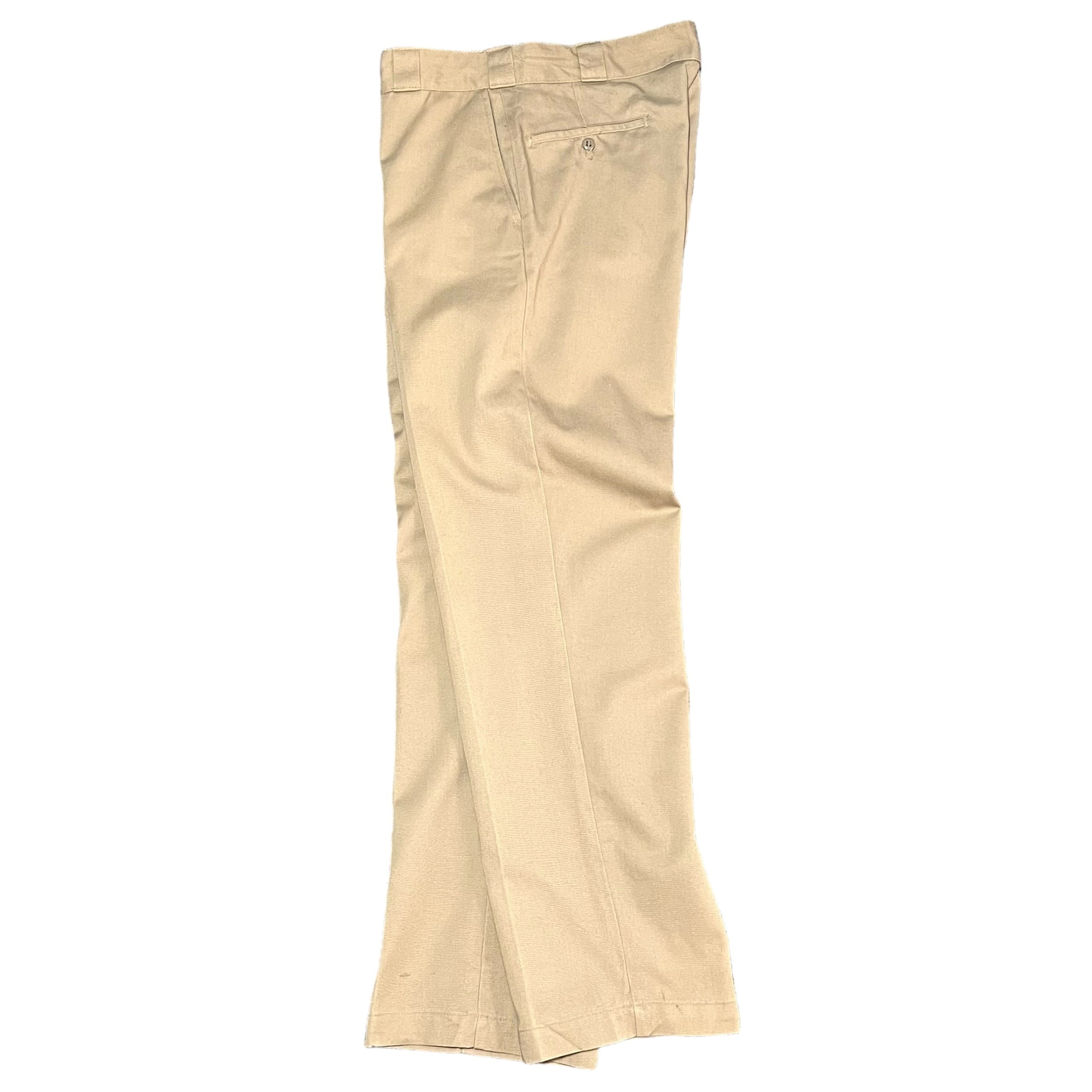 アルミジップ］70's USA製 Dickies”ディッキーズ”チビタグ チノパン