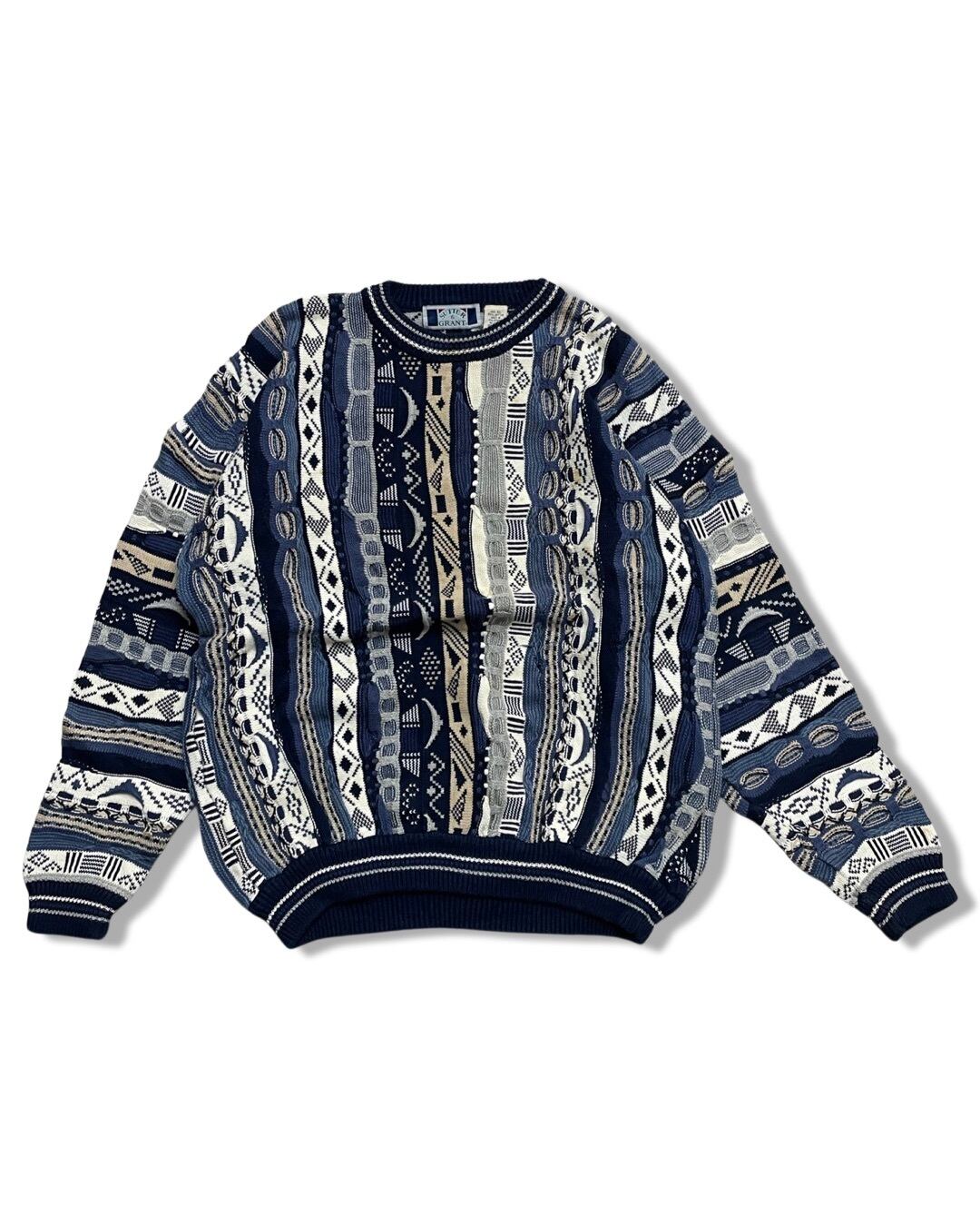 3Dニット ニット 90年代 90's COOGI風 クージー風 ヴィンテージ