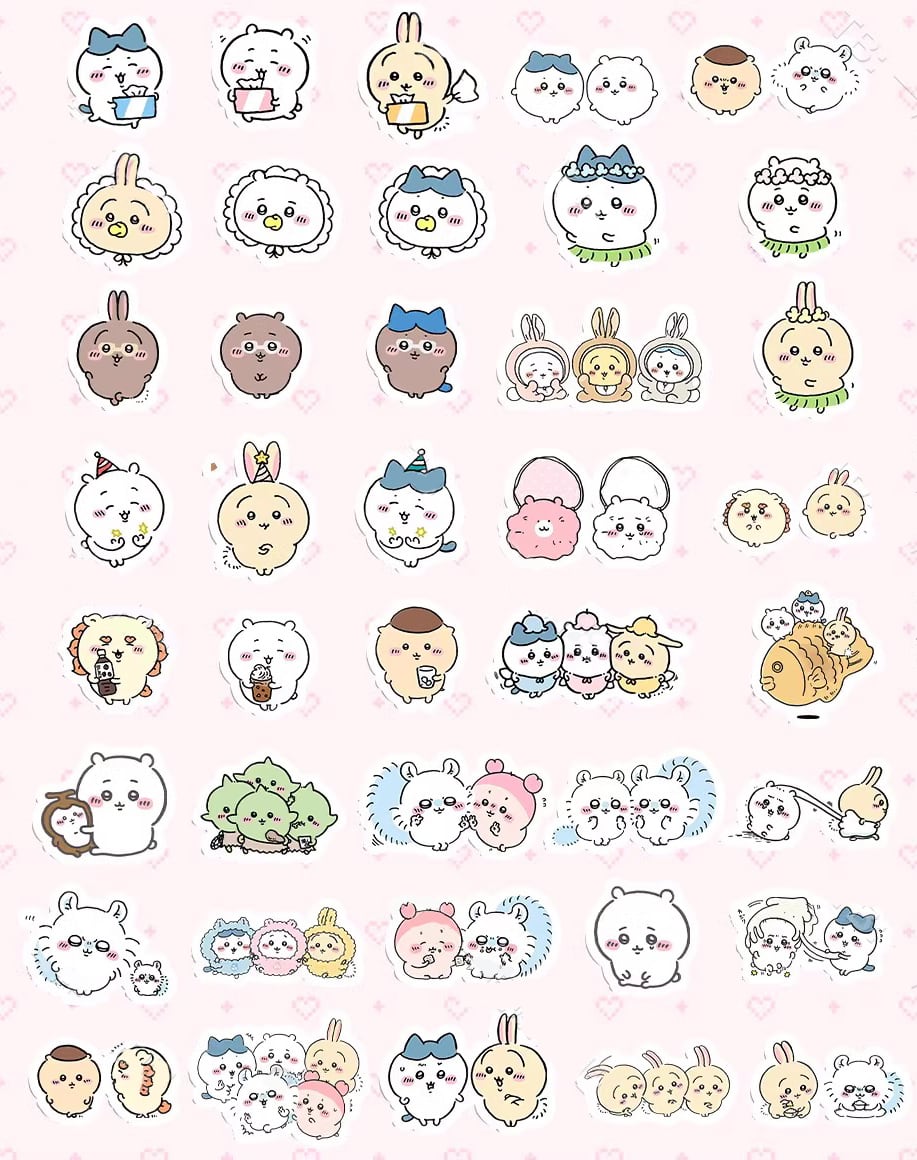 40枚 ちいかわS 防水ステッカー シール | aboo