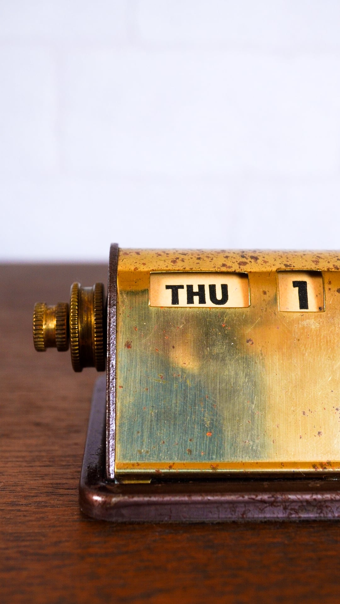 1940-1950s】PARK SHERMAN パークシャーマン 卓上カレンダー カマボコ