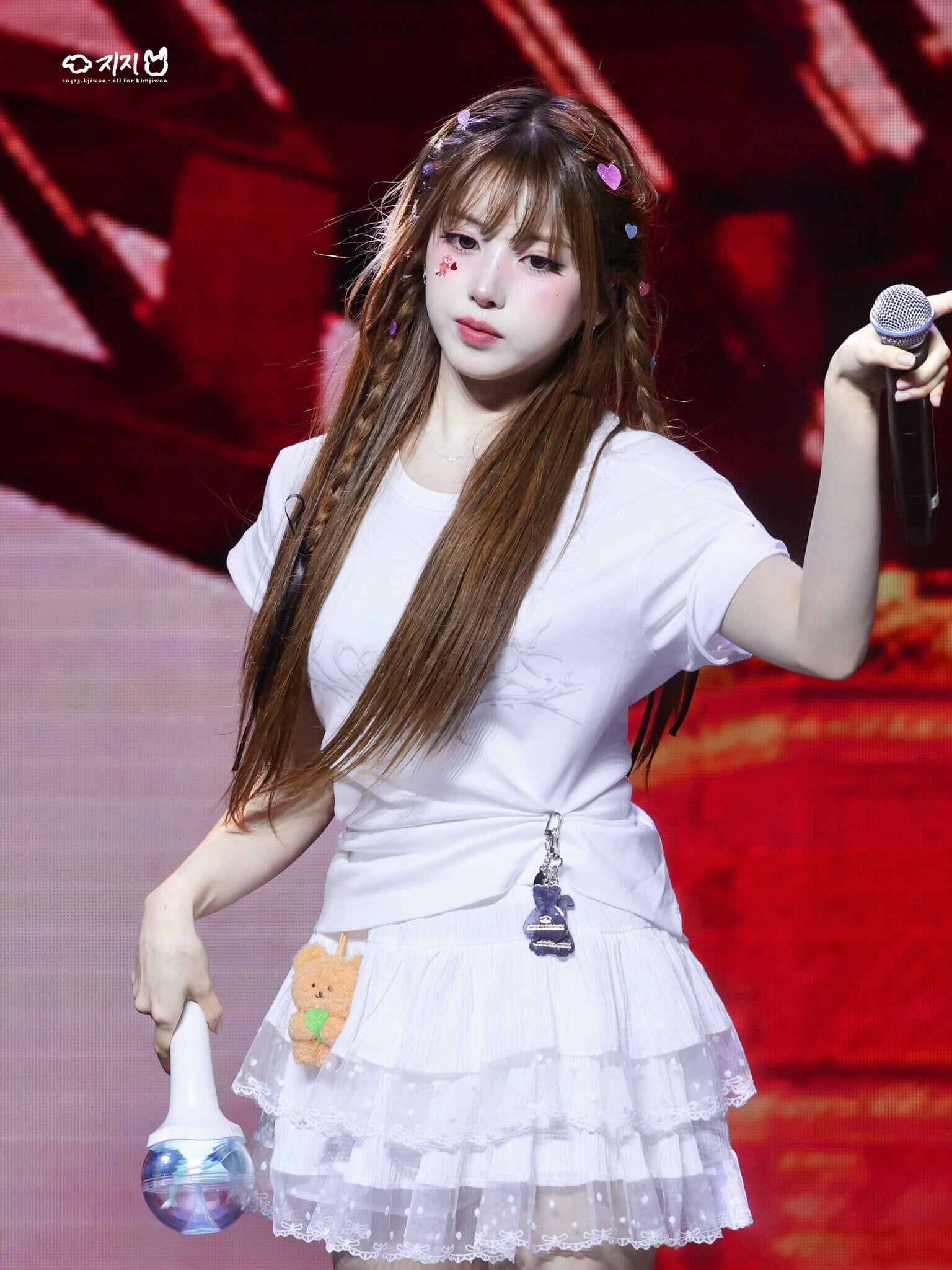 ☆NMIXX ジウ 着用！！【earpearp】Lucky Bear Koby Mini Plush