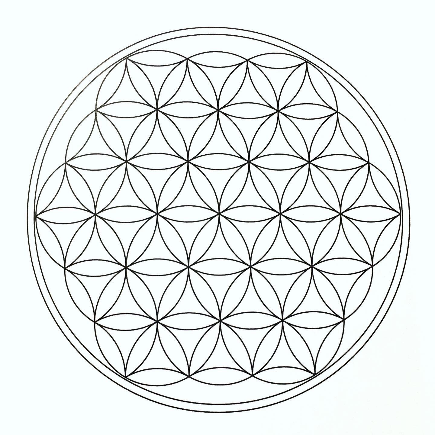 フィボナッチ勾玉オルゴナイト】フラワーオブライフ | オルゴナイト