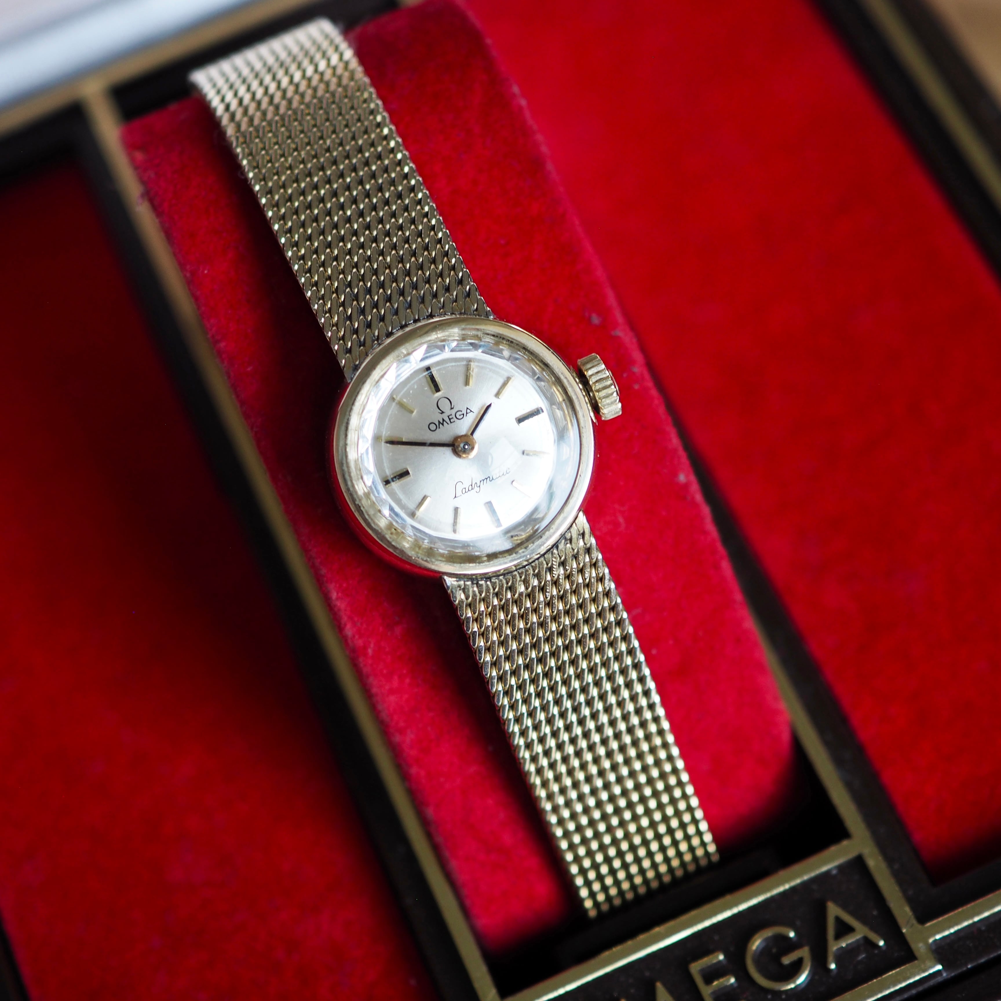 全純正品 OMEGA Ladymatic オメガ レディマティック 自動巻き