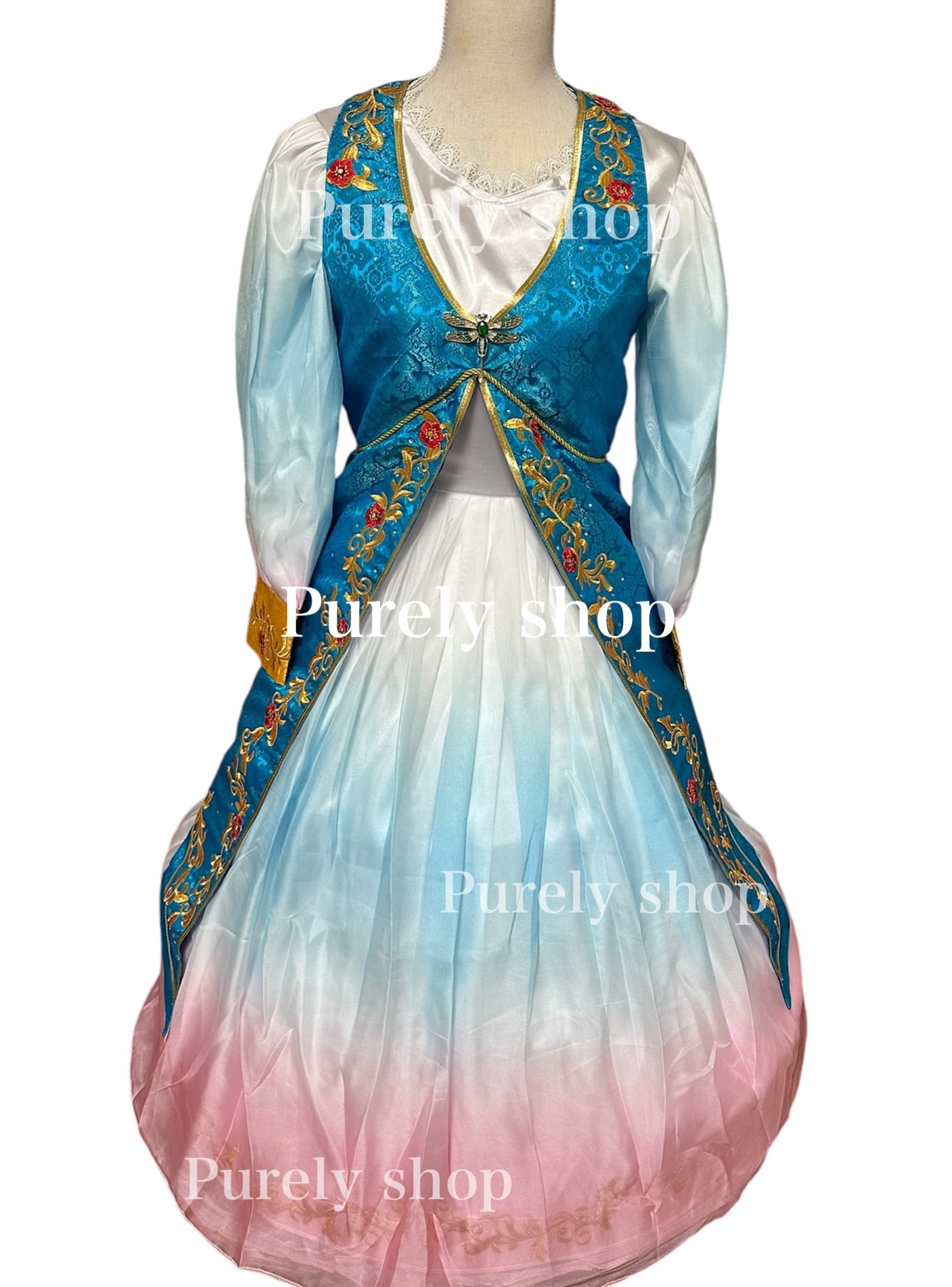 ディズニー ファンタジースプリングス ミニーマウス ワンピース Dハロ