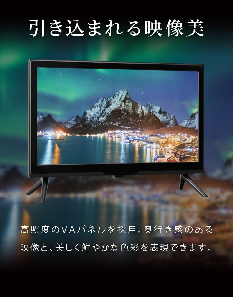 simplus シンプラス 20V型 液晶テレビ 1波 SP-20TVD-01 | simplus シン