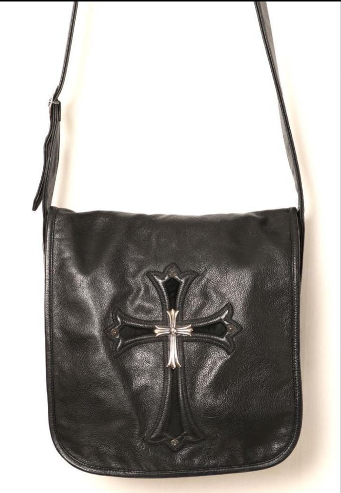 CHROME HEARTS クロムハーツ ラージクロス ショルダーバッグ
