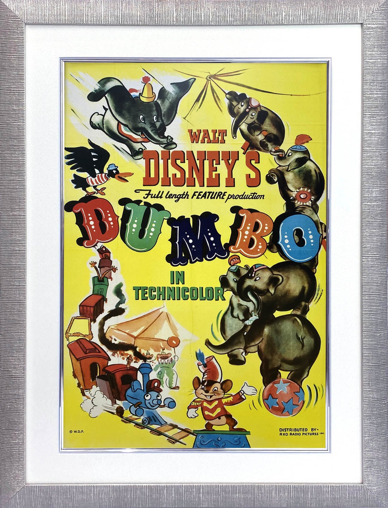 ディズニー テーマパーク「ウォルト ディズニー/ダンボ」展示用フック