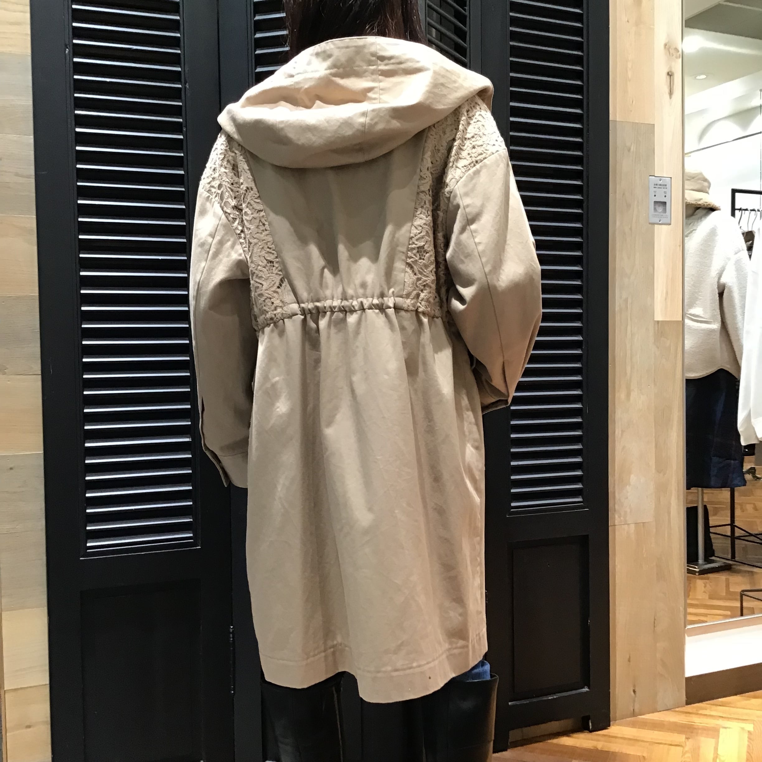 ライナー付レースモッズコート 0120469010 | FORME Base STORE