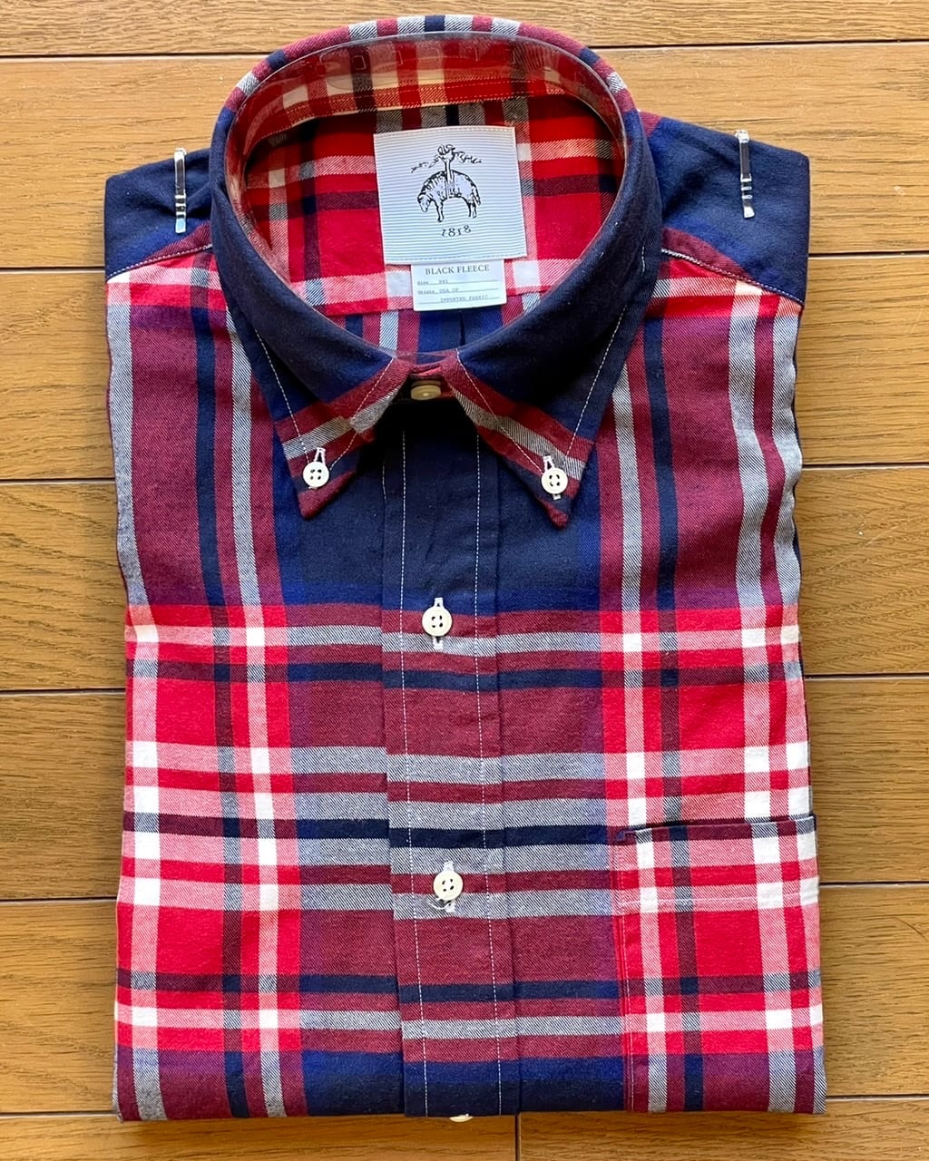 新品 米国製 ブルックスブラザーズ BLACK FLEECE BY THOM BROWNE BD