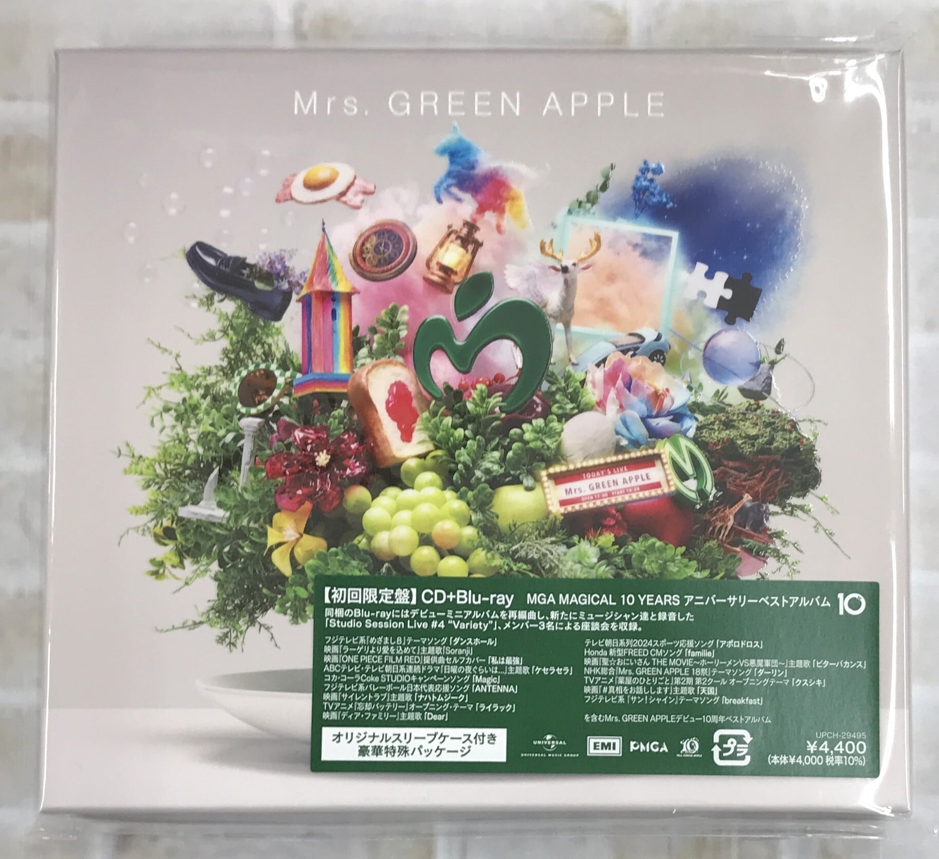 Mrs．GREEN APPLE / 10 / 初回限定盤 (CD+DVD) | 最北