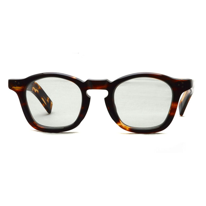 guepard / gp-05 L / havana - Light Green Flat lenses べっこう柄