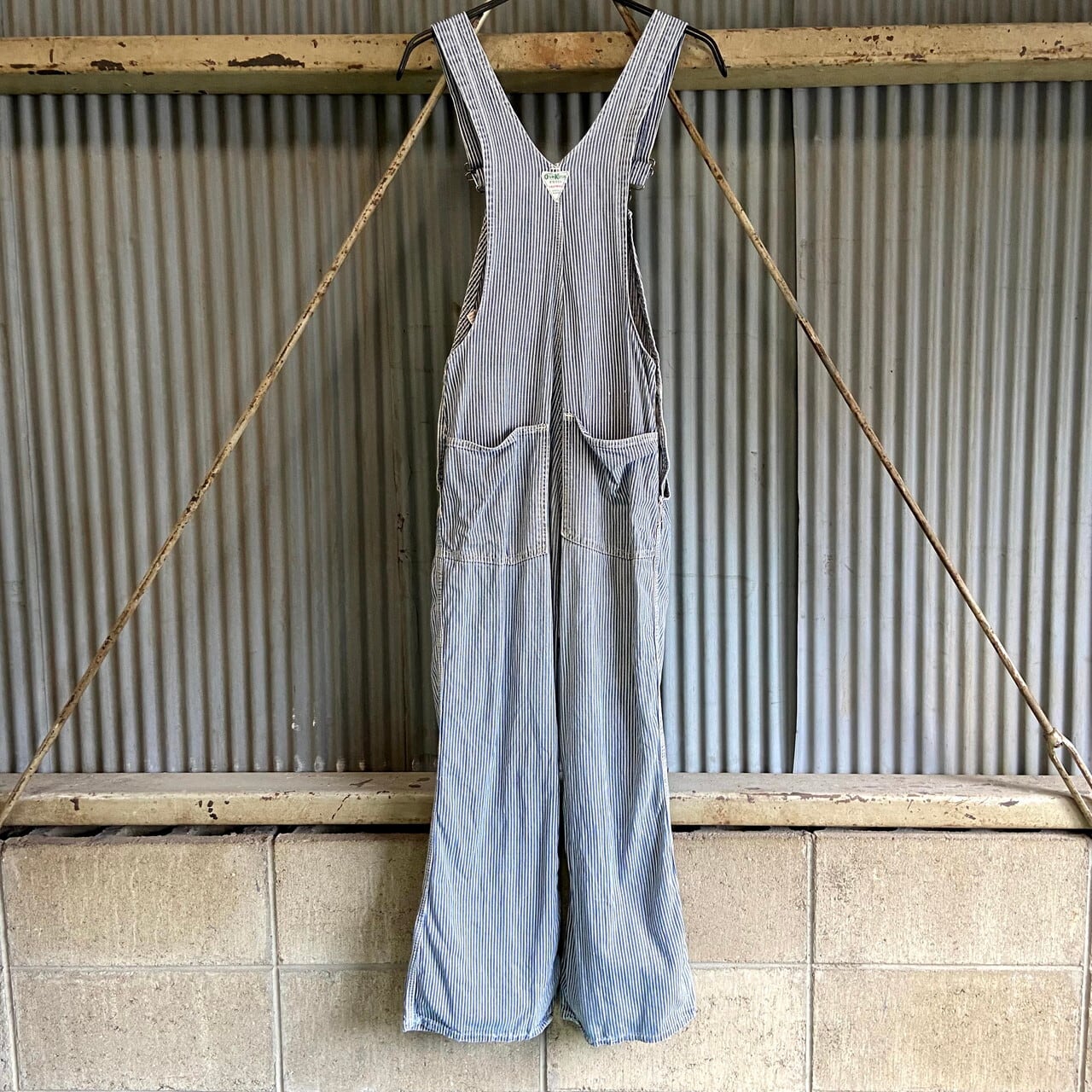60年代 OSHKOSH オシュコシュ デニム ヒッコリーストライプ
