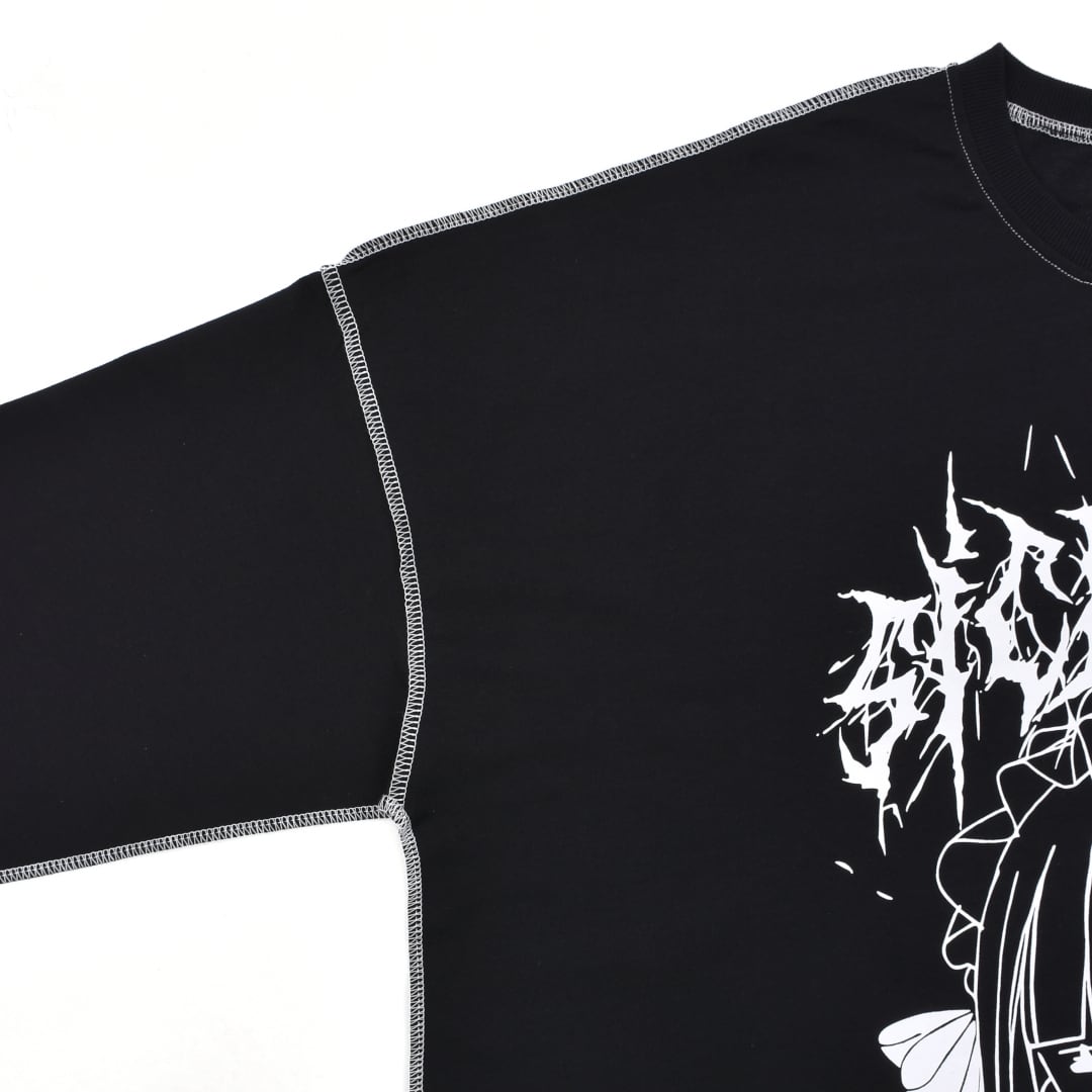 SICK GIRL BIGロンT(BLACK・WHITE) | VOLCAN&APHRODITE