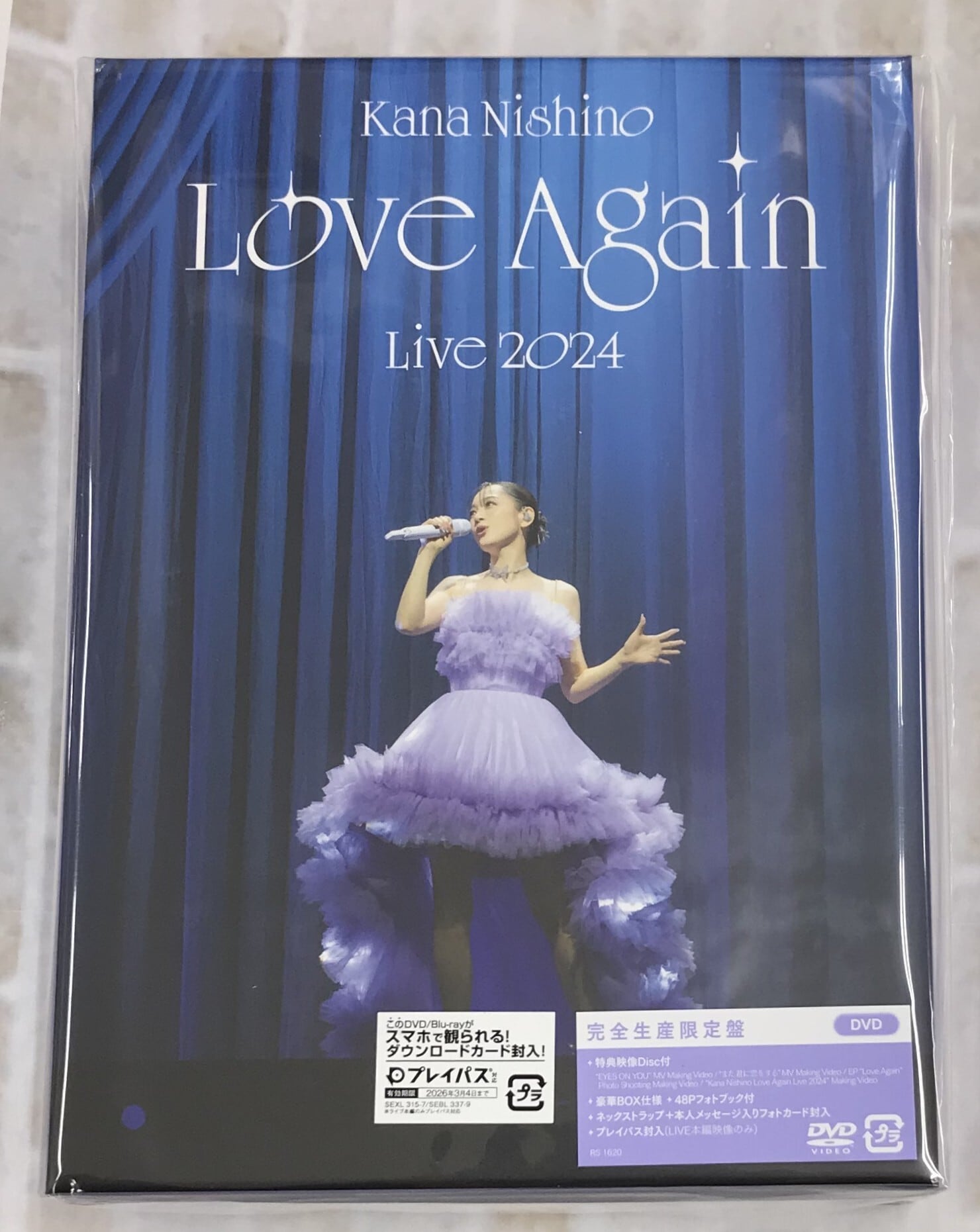 西野カナ / Kana Nishino Love Again Live 2024 / 完全生産限定盤 (DVD
