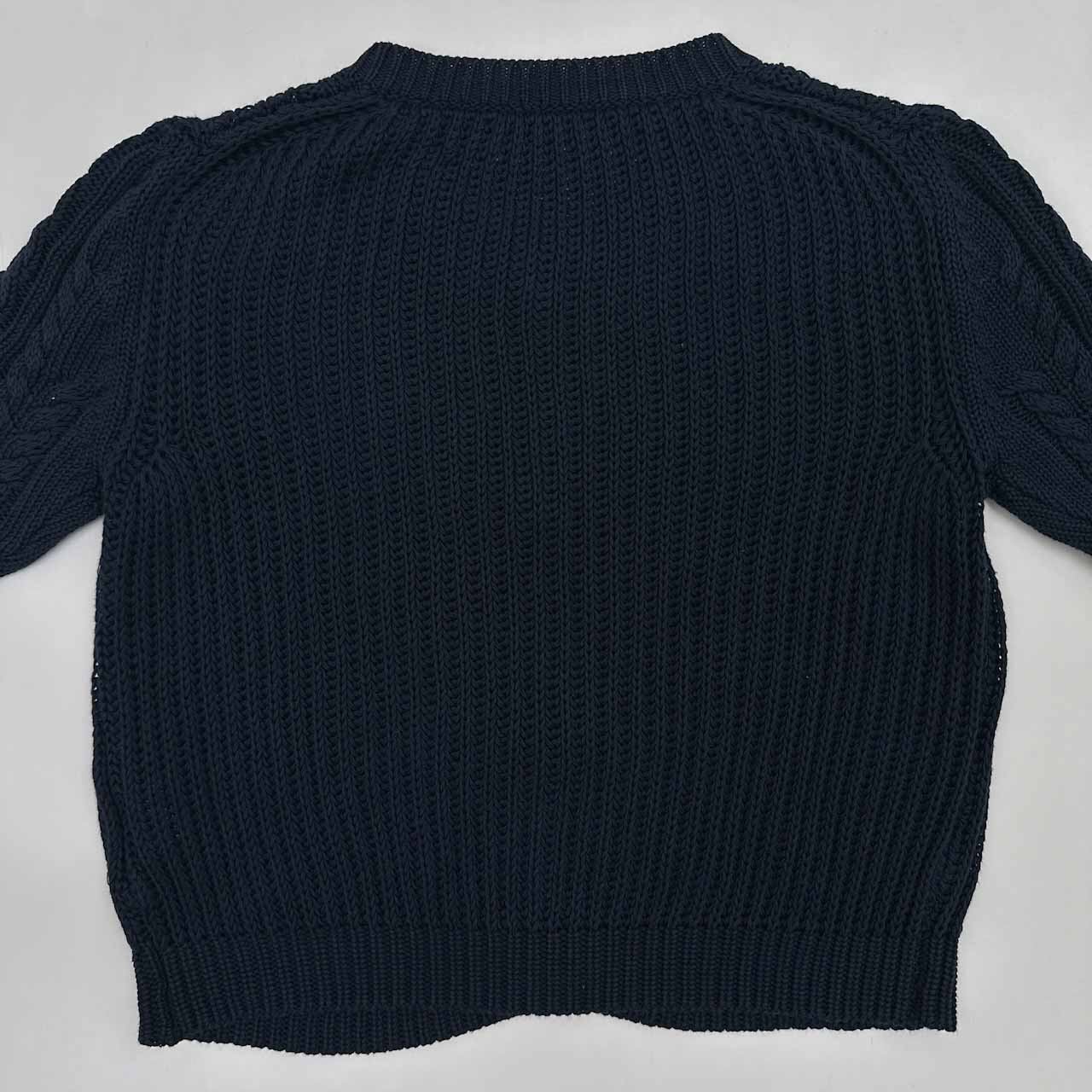 イタリア製◇Mademoiselle NON NON マドモアゼルノンノン ケーブル編み