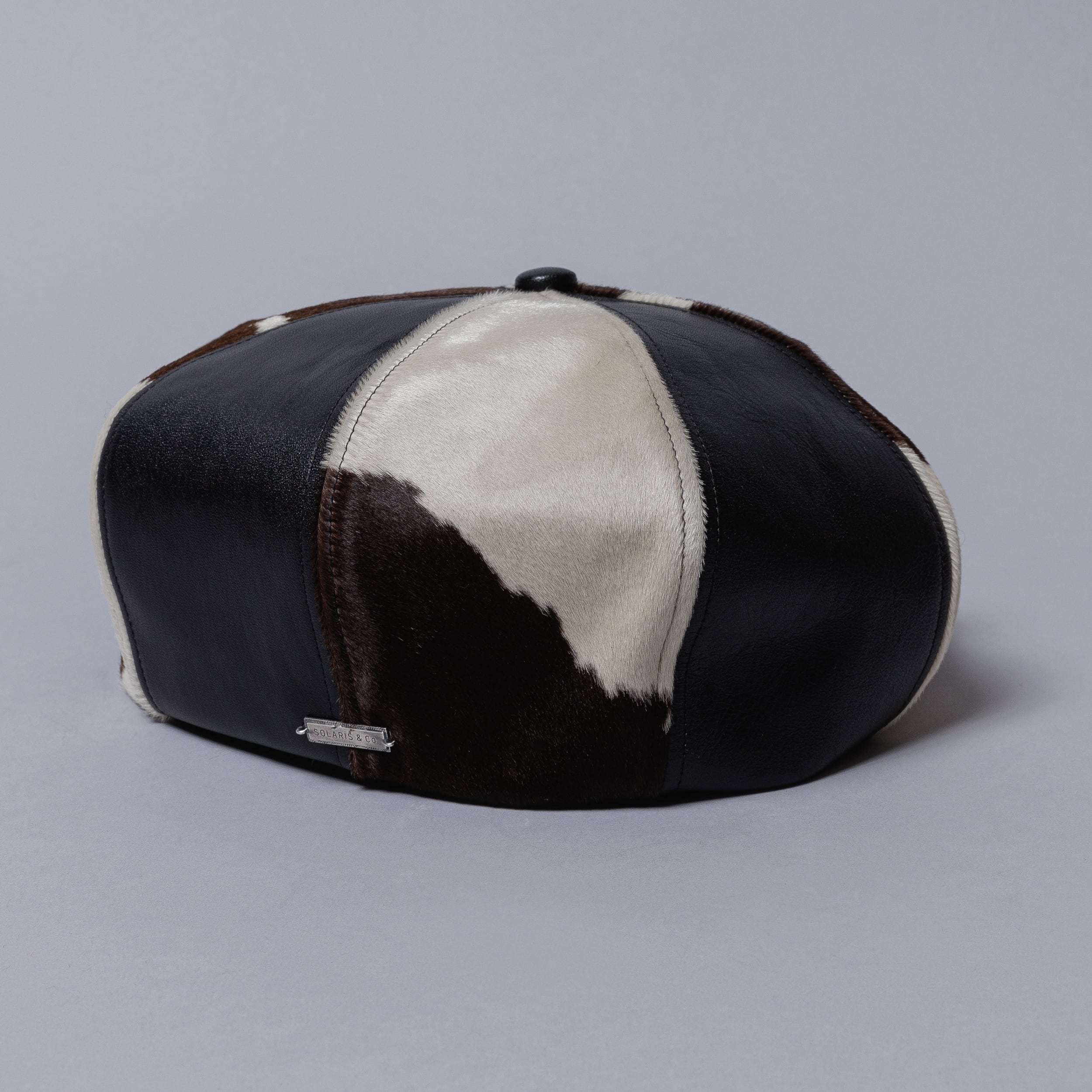 SOLARIS&CO.]Holsetin × Horsehide Casquette - 