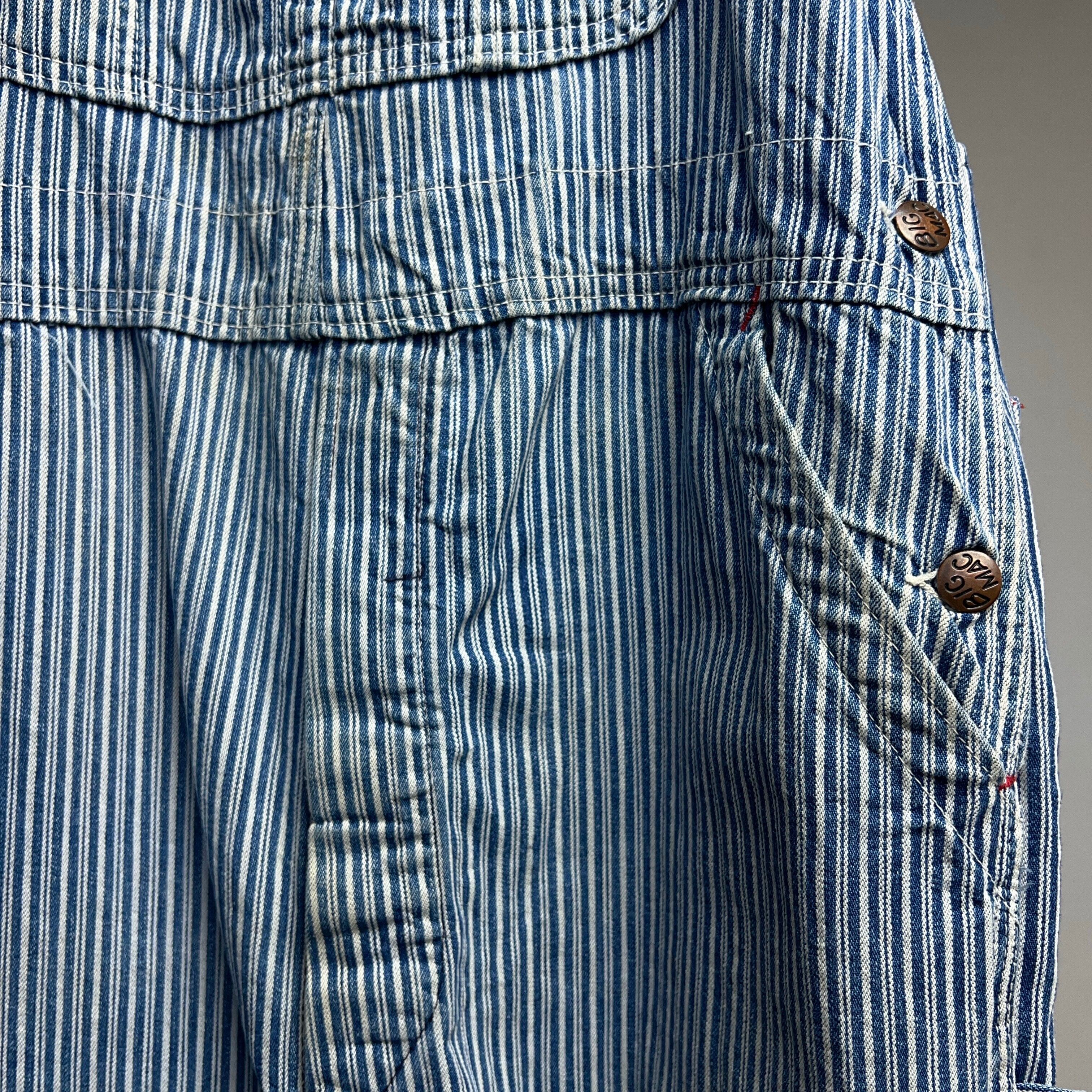 1970's BIG MAC Hickory Stripe Overall 70年代 ビッグマック