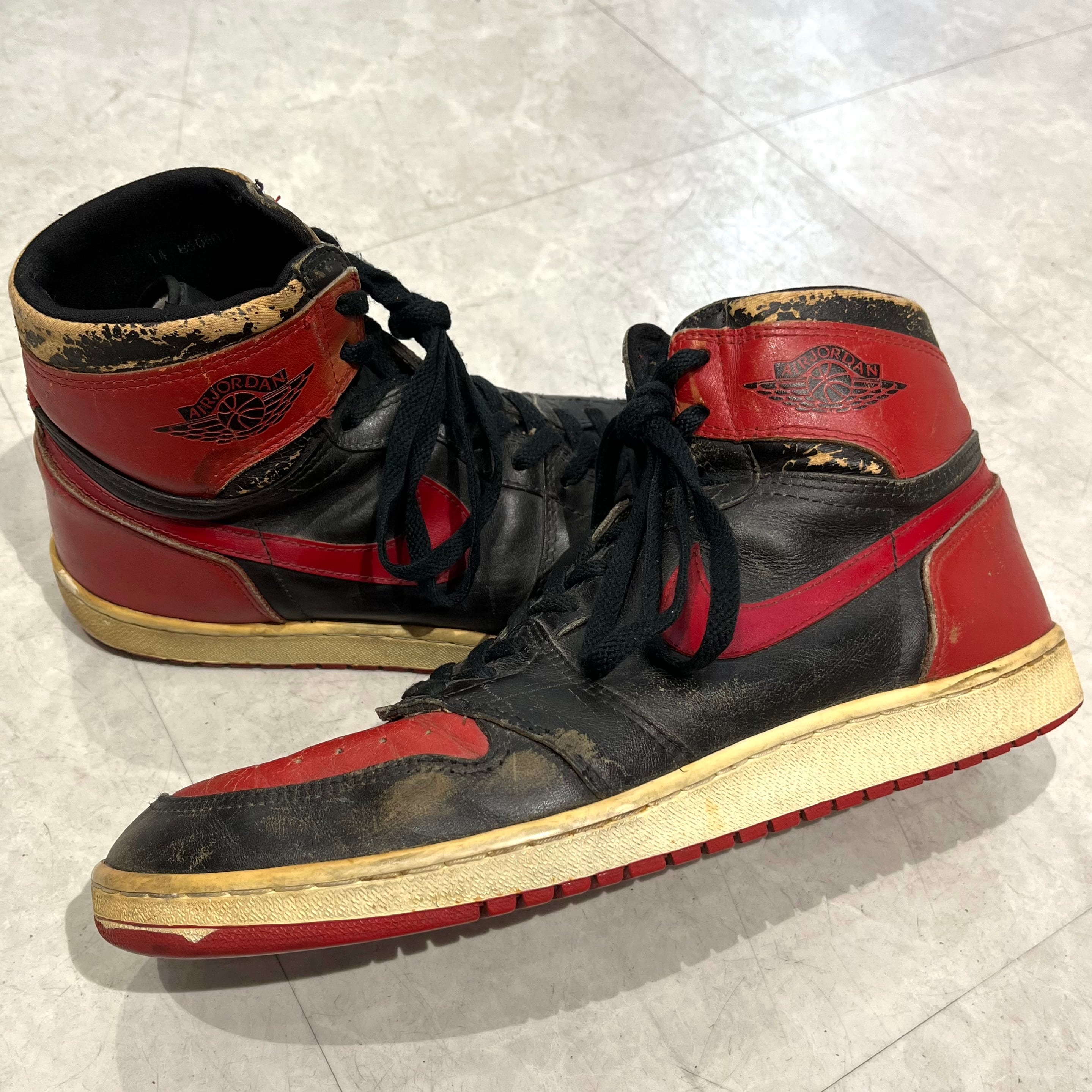 80s Nike Air Jordan 1985 Original “Bred” 1985年製 ナイキ エア