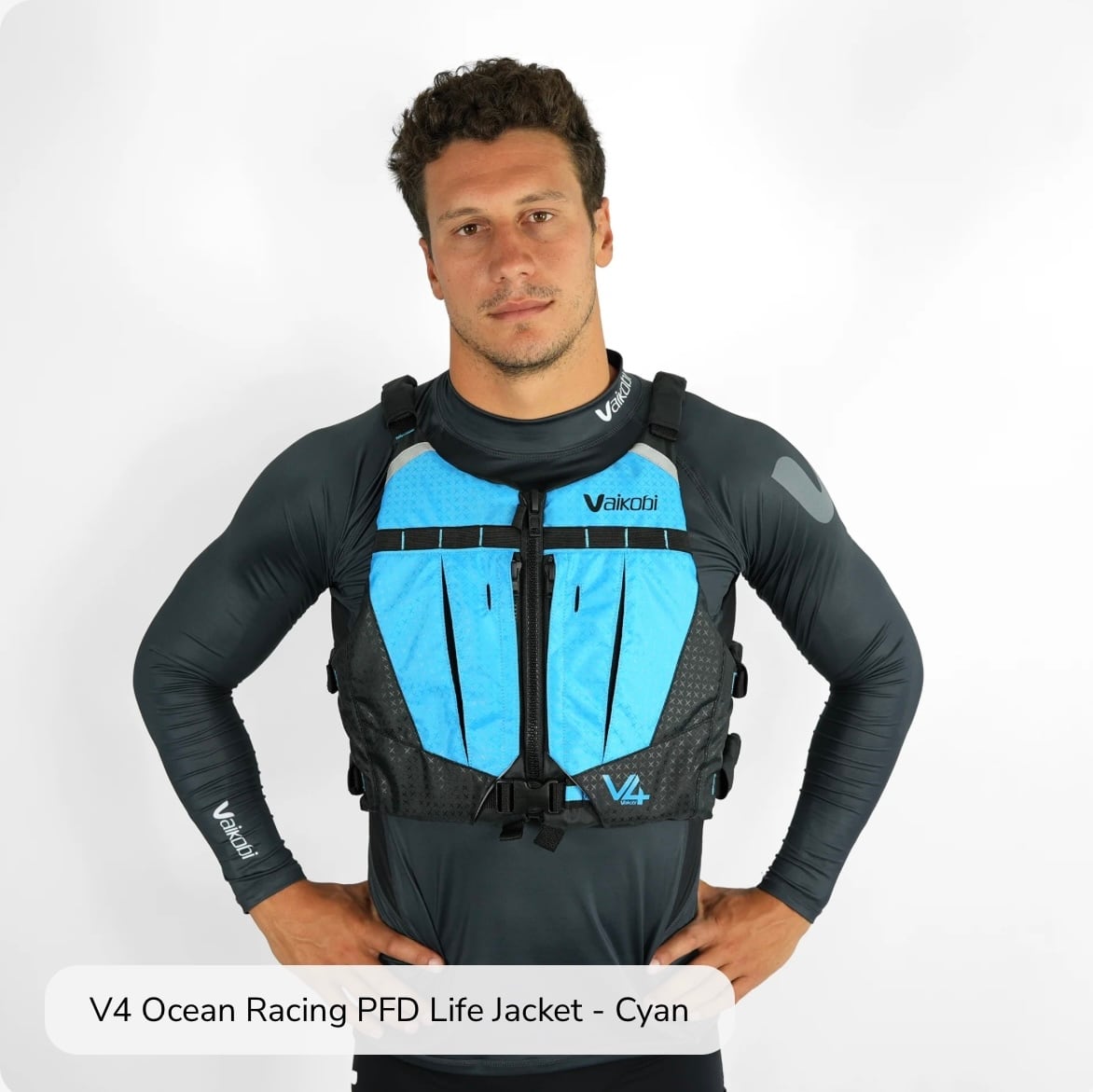 Vaikobi V4 ライフジャケット 蛍光オレンジ / ブラック | AsWaterJp